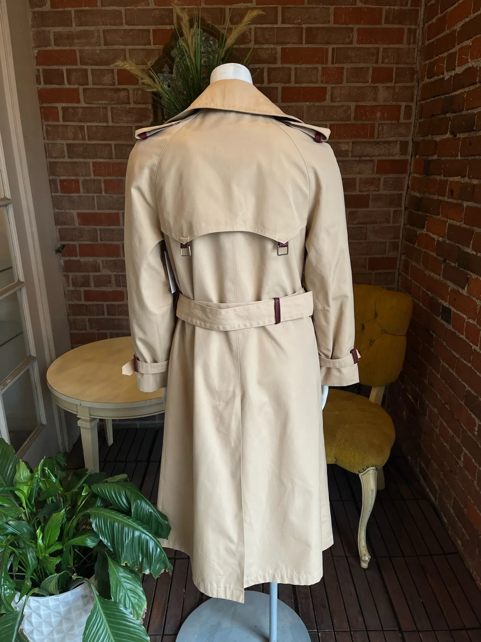 1970s Etienne Aigner Rain Trench Coat