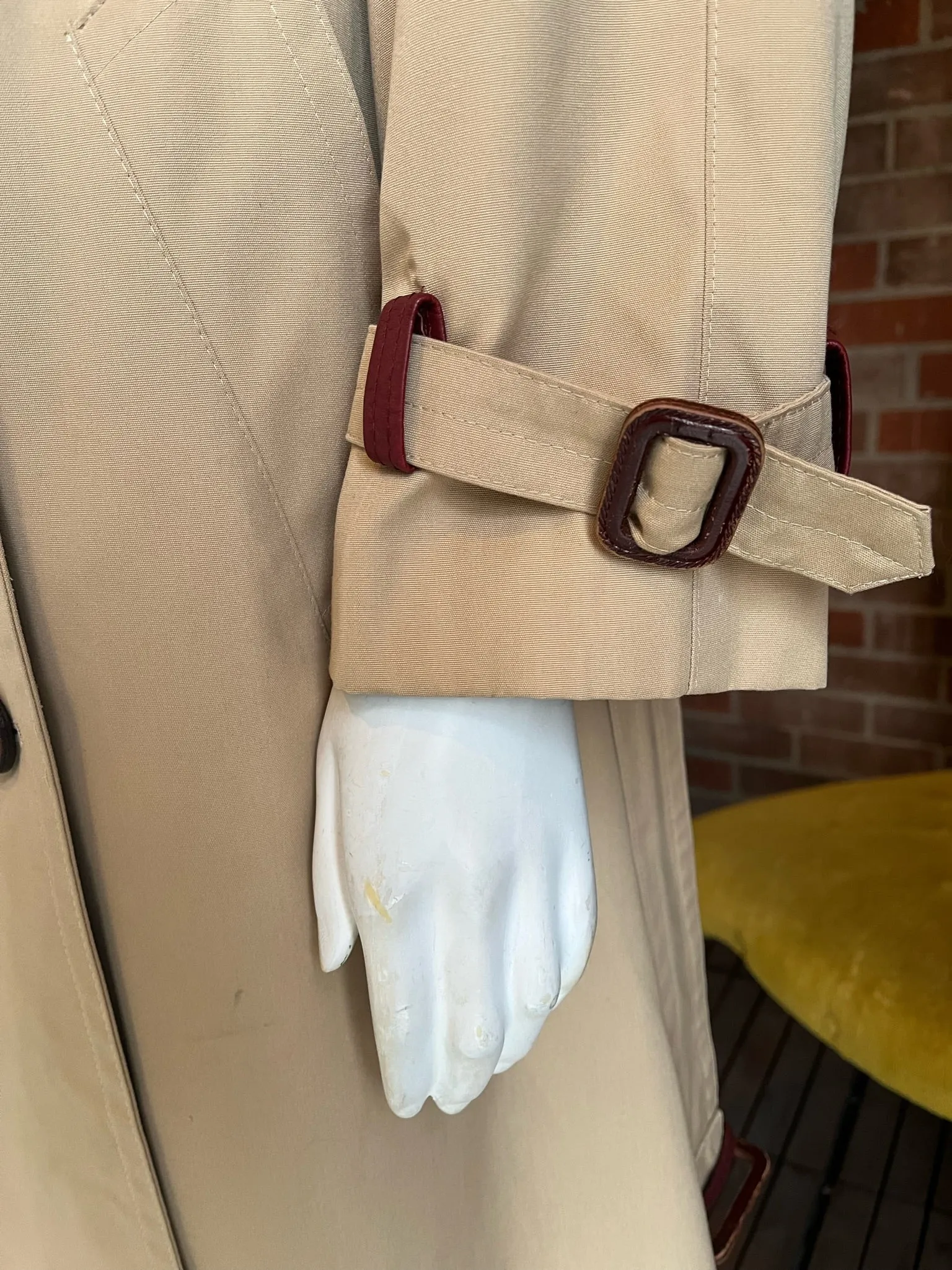 1970s Etienne Aigner Rain Trench Coat