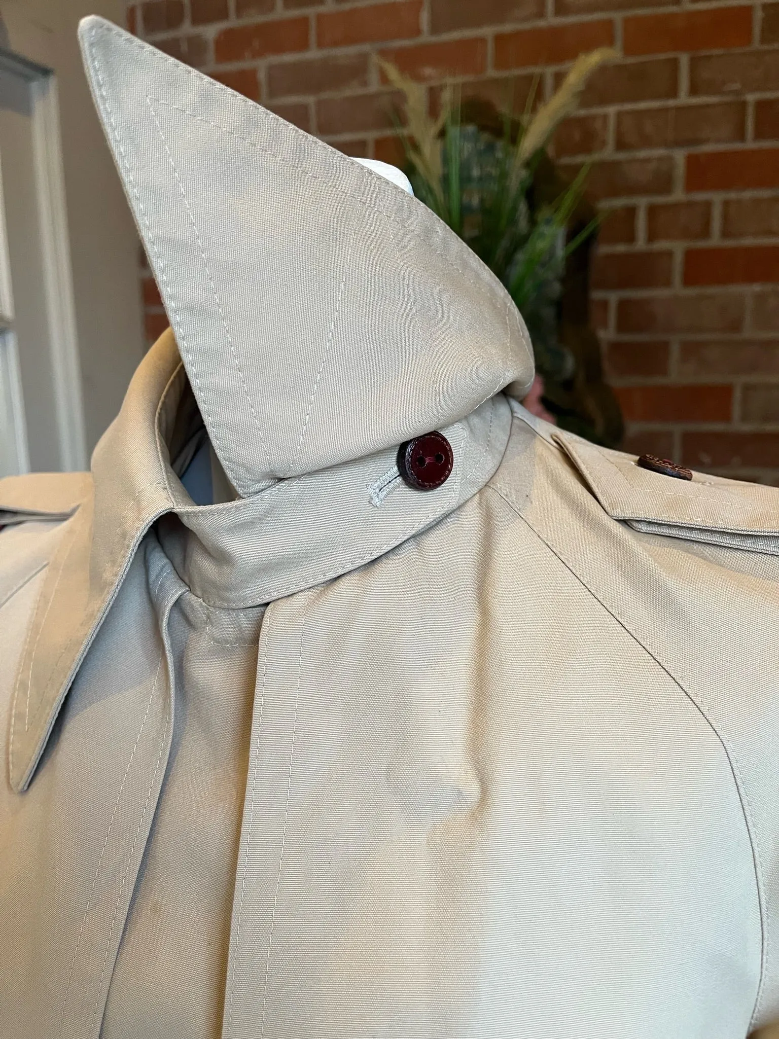 1970s Etienne Aigner Rain Trench Coat