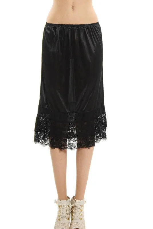 25" Lace Slip Extender