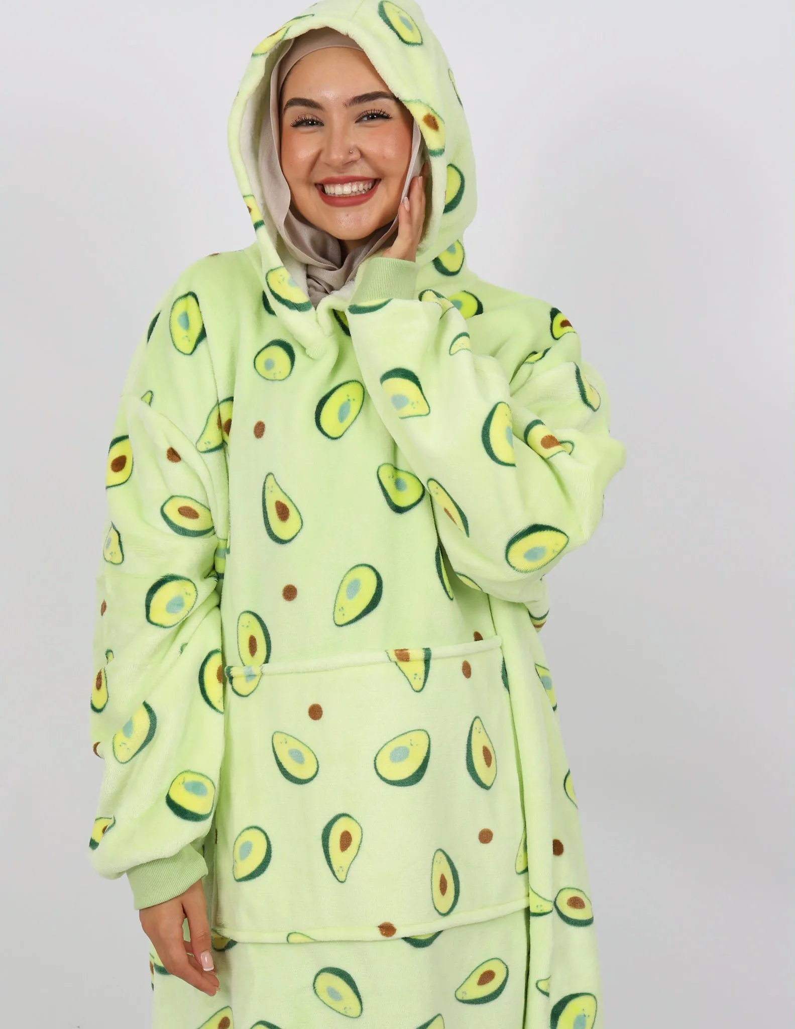 Avocado Mink Blanket Jumper