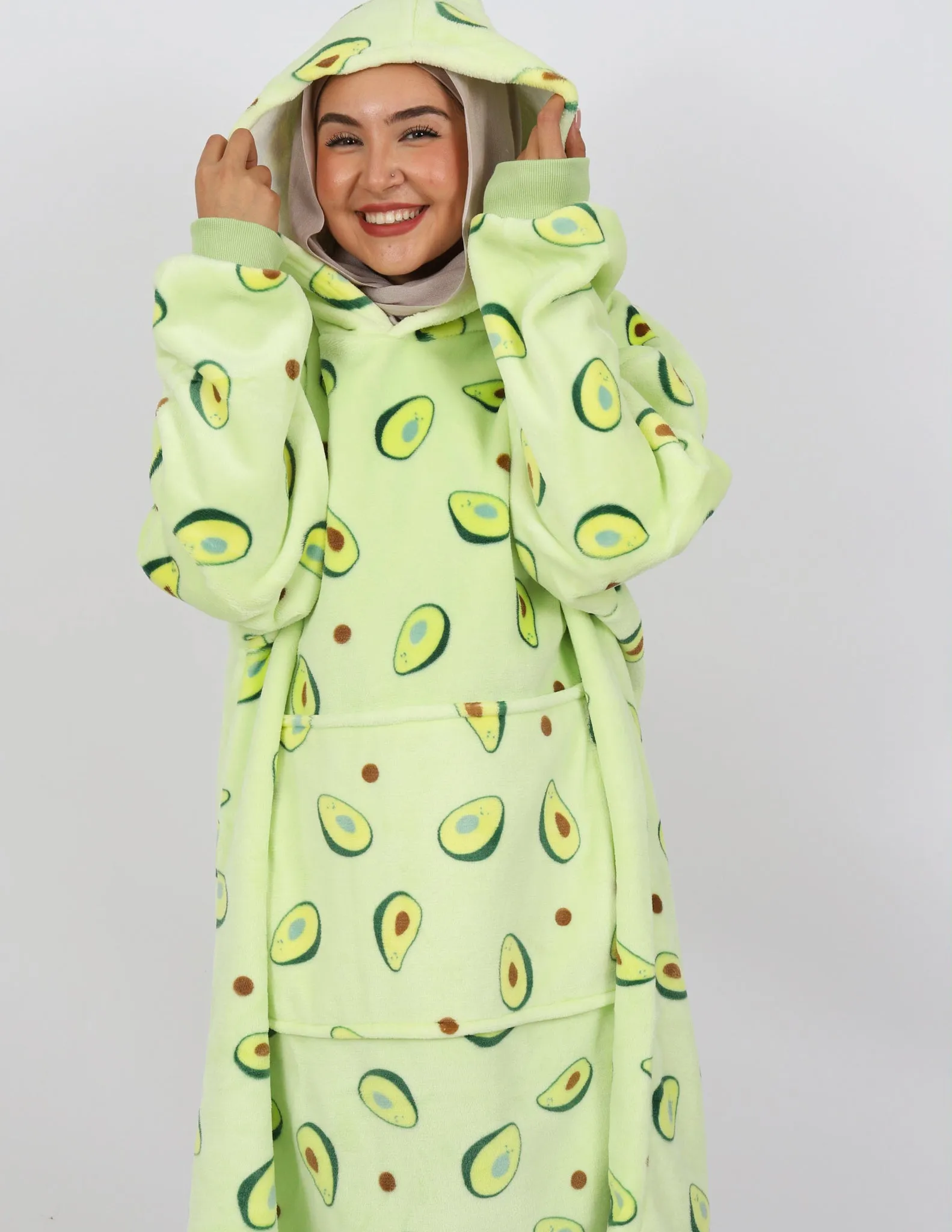 Avocado Mink Blanket Jumper