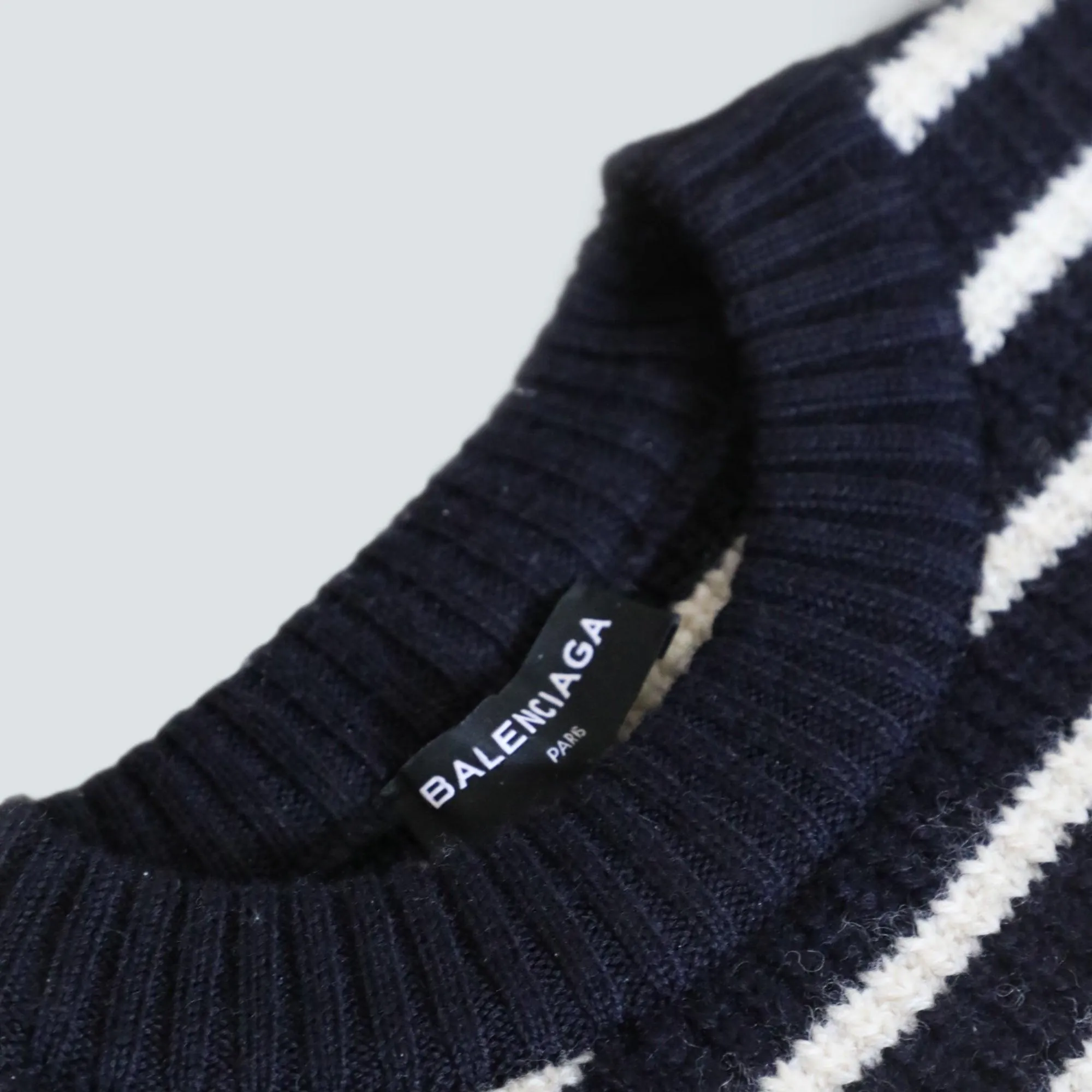 Balenciaga Striped Knitwear jumper (M)