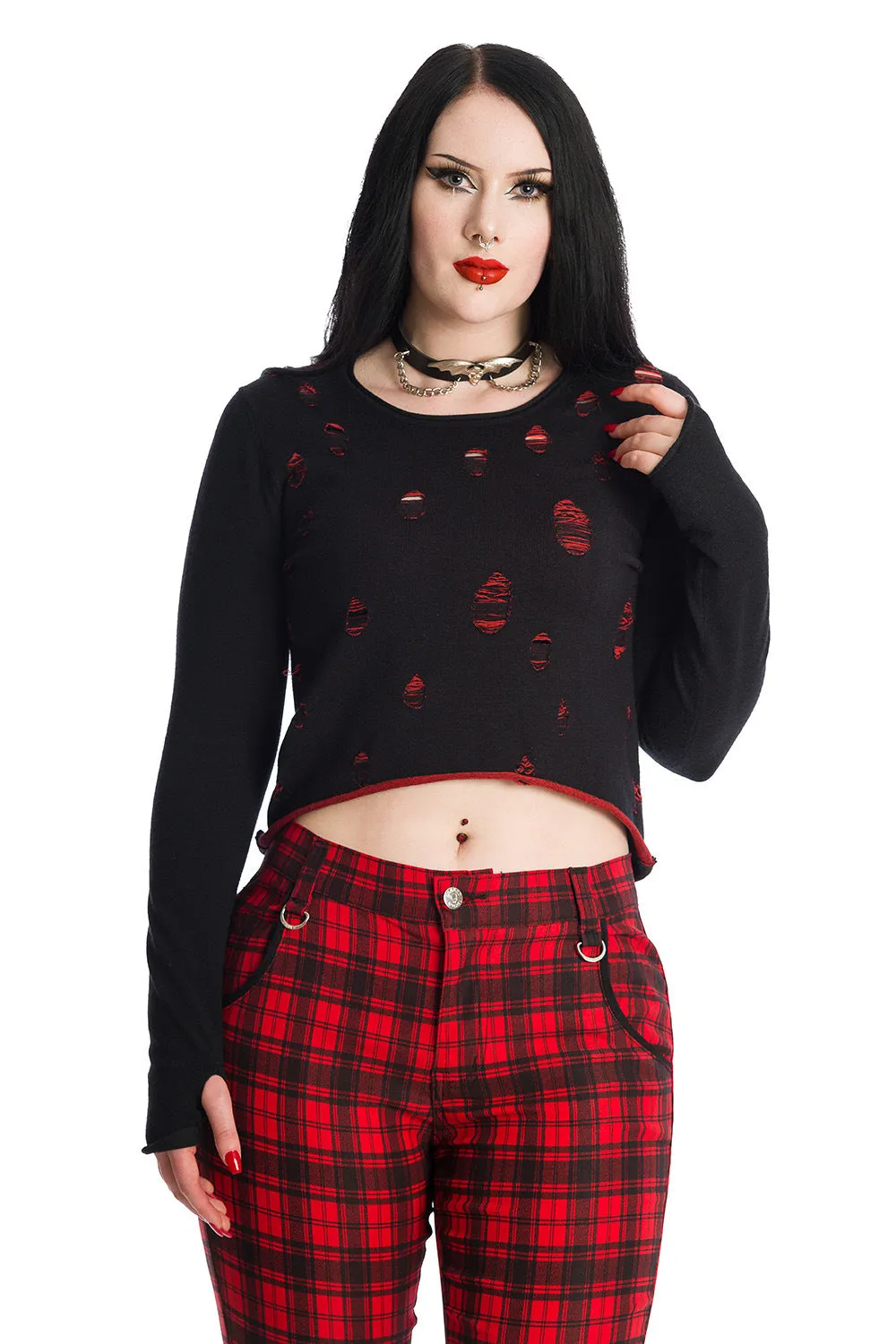 Banned Apparel - Wilde Plus Size Jumper