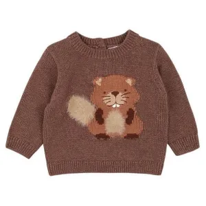 Bebe Myles Beaver Knitted Jumper