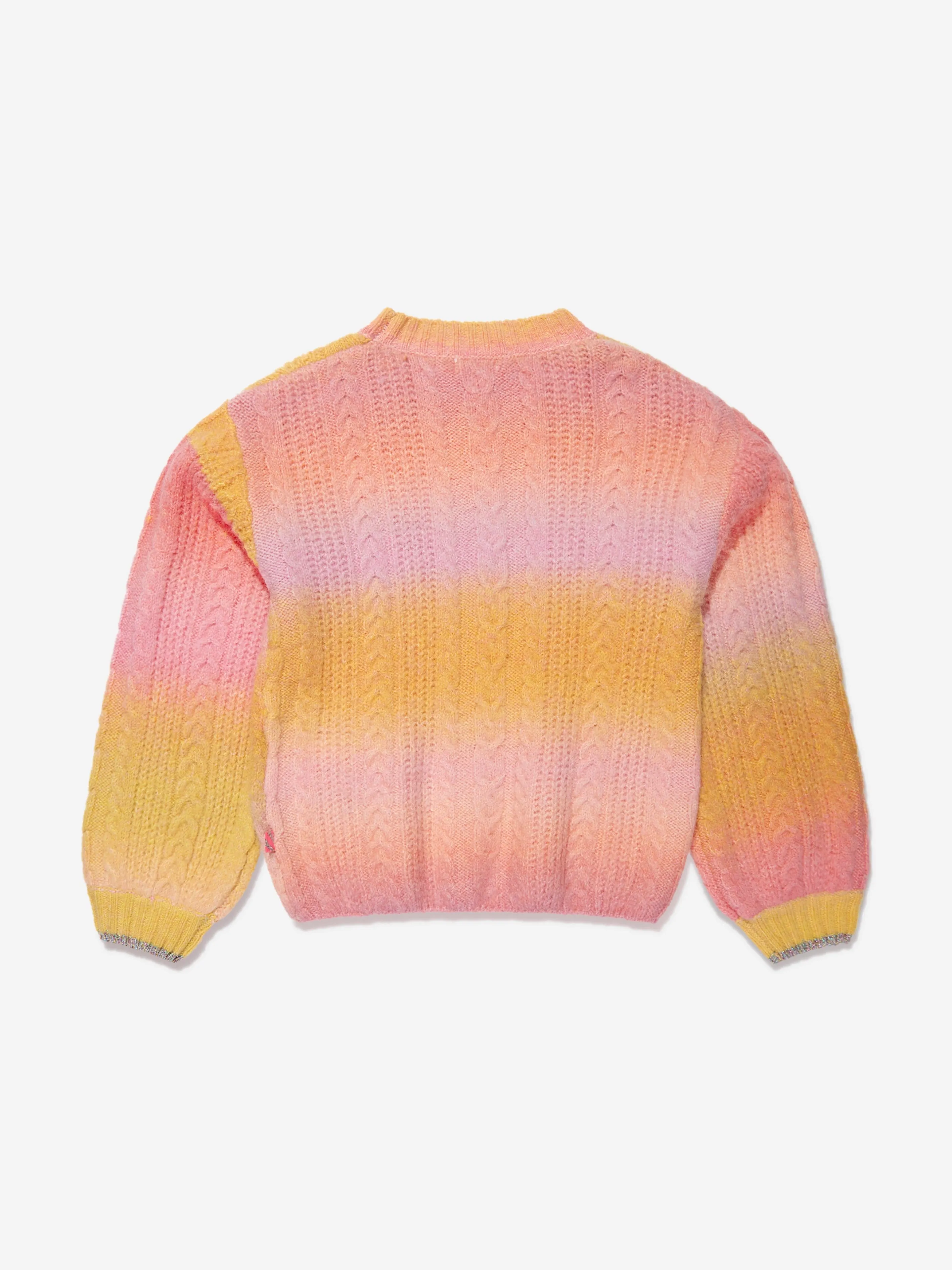 Billieblush Girls Knitted Gradient Jumper in Lilac
