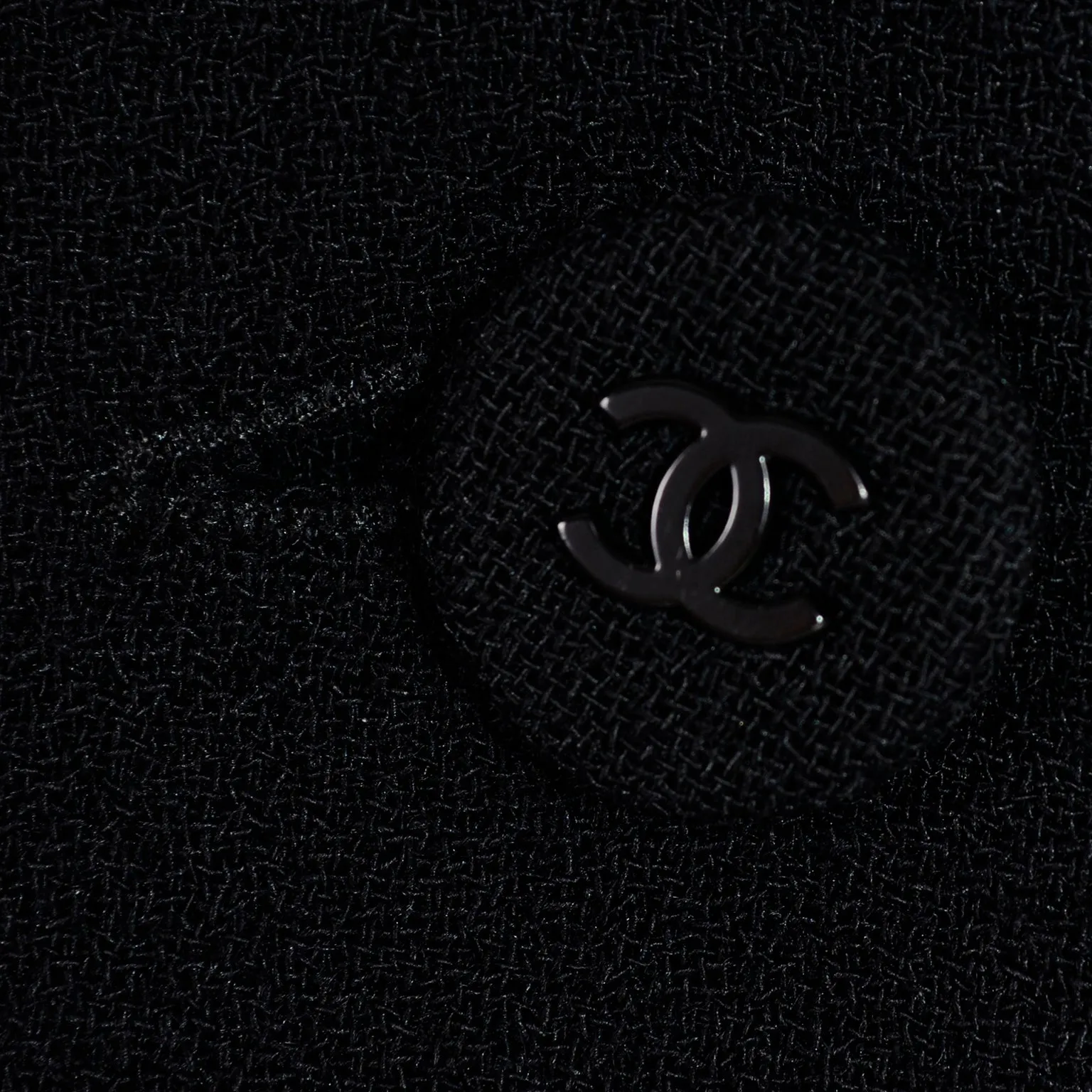 Black Chanel Sailor Inspired Pants Vintage High Waist Wide Leg Trousers