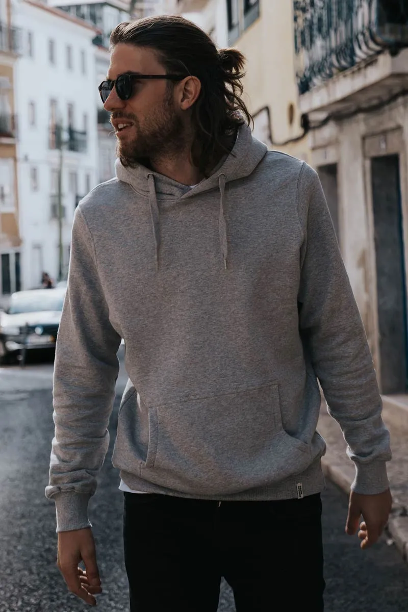 Black Organic Cotton Hoodie