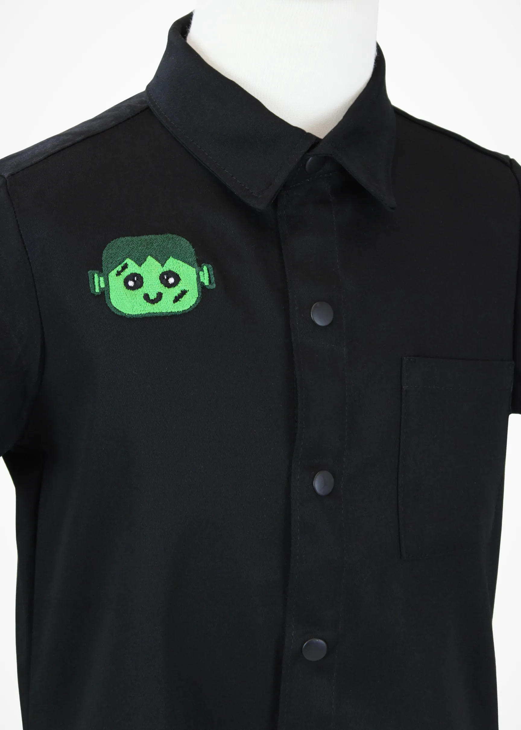 Boy's Embroidered Frankenstein Top #E-FBT