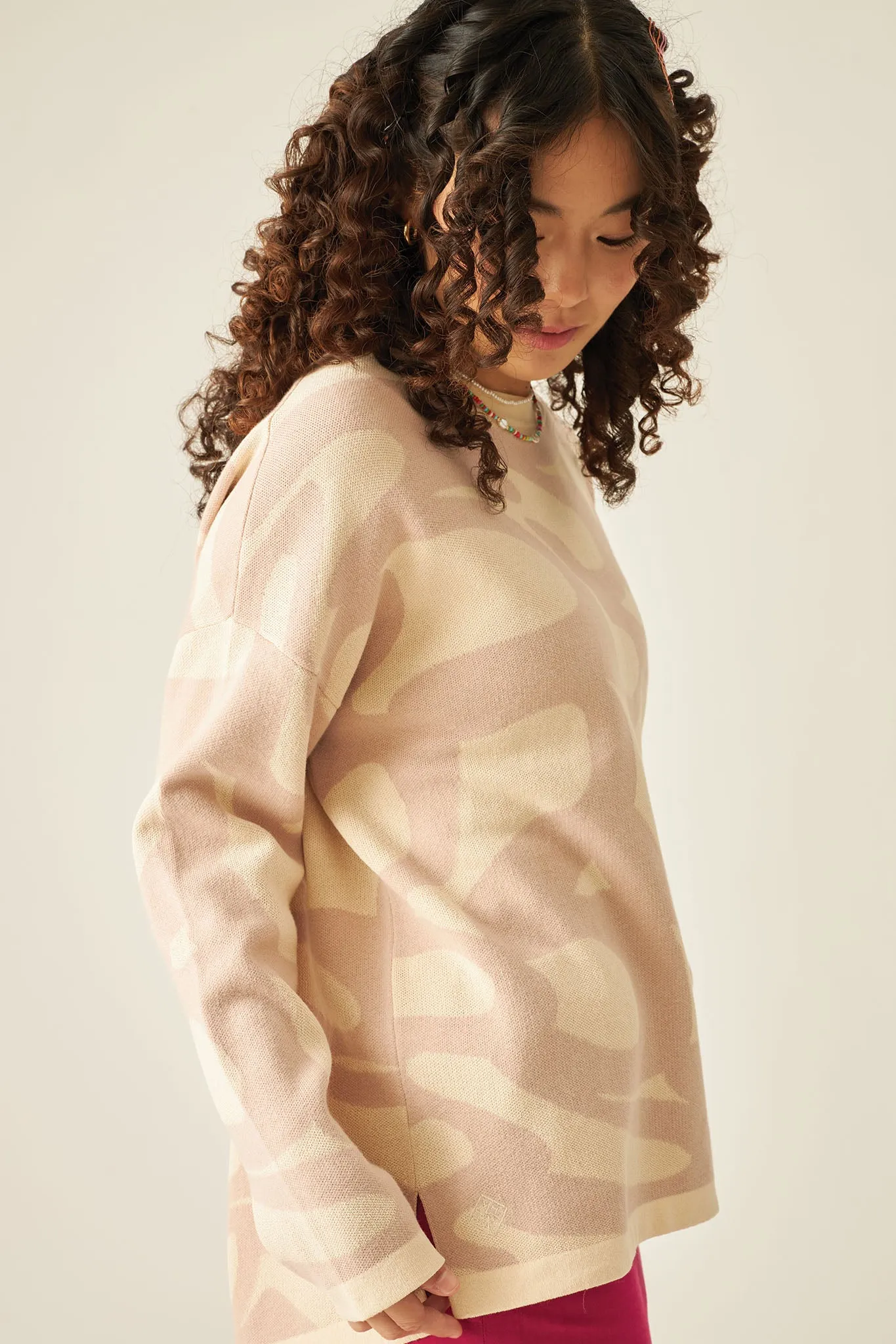 BRAZEN Pullover in Light Oat