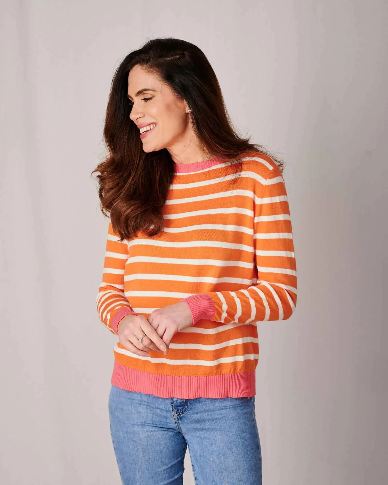 Brittany Jumper - Tangerine