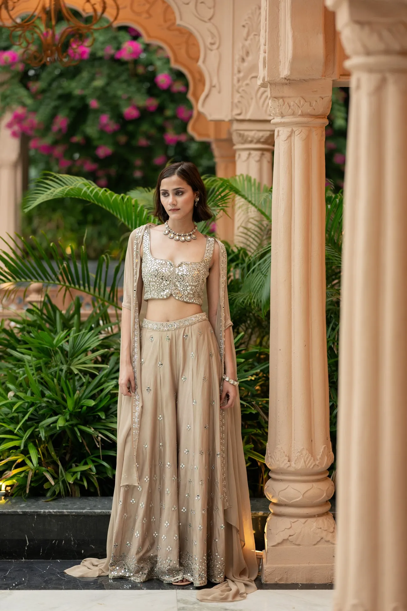 Brown  cape Set