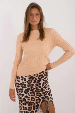 brown - Jumper model 199755 AT