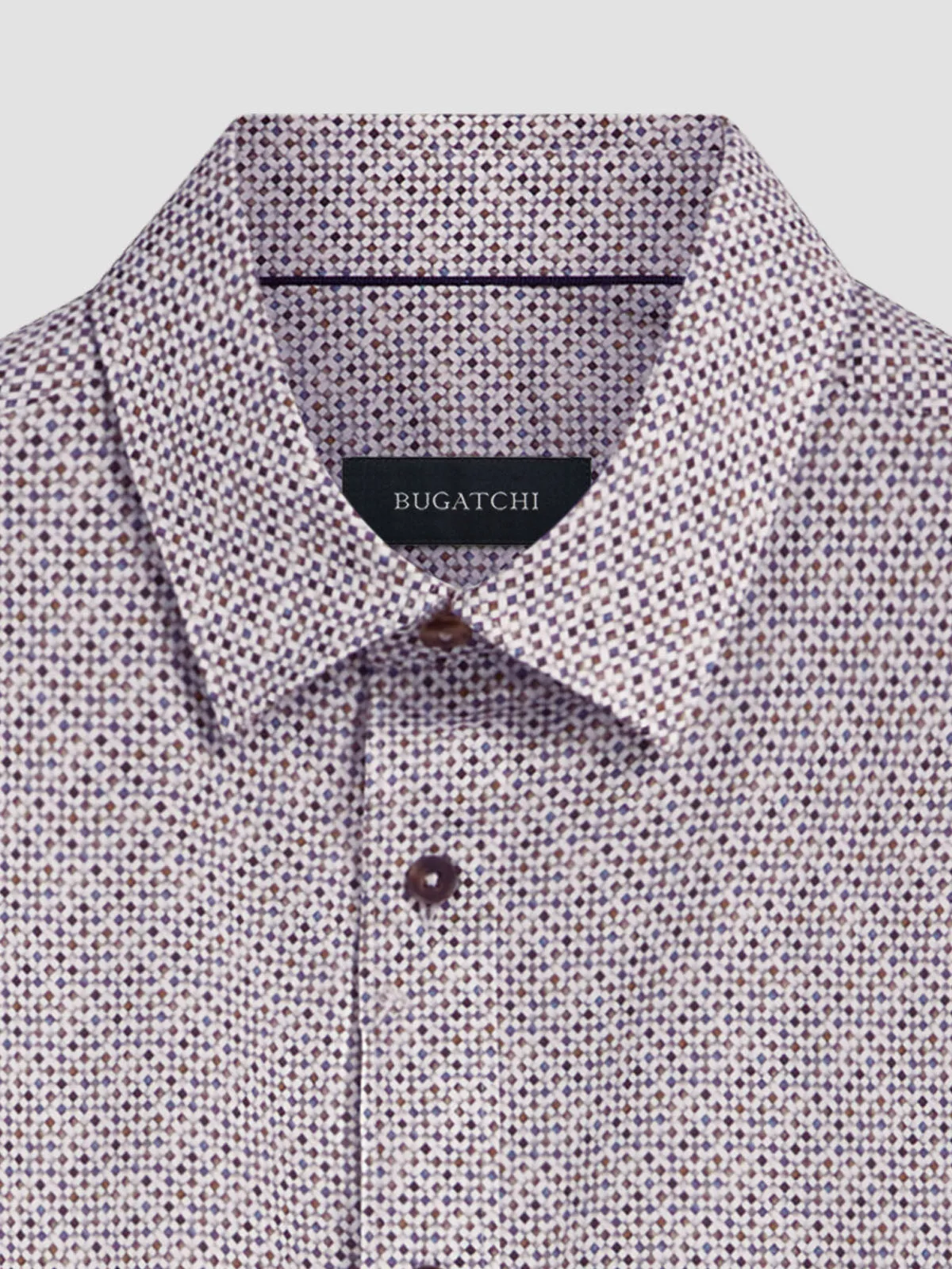 Bugatchi Willow Tiles  6 Way Stretch Long Sleeve