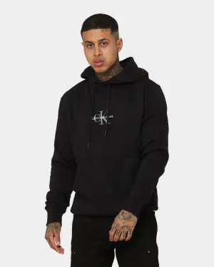 Calvin Klein Monologo Hoodie Ck Black