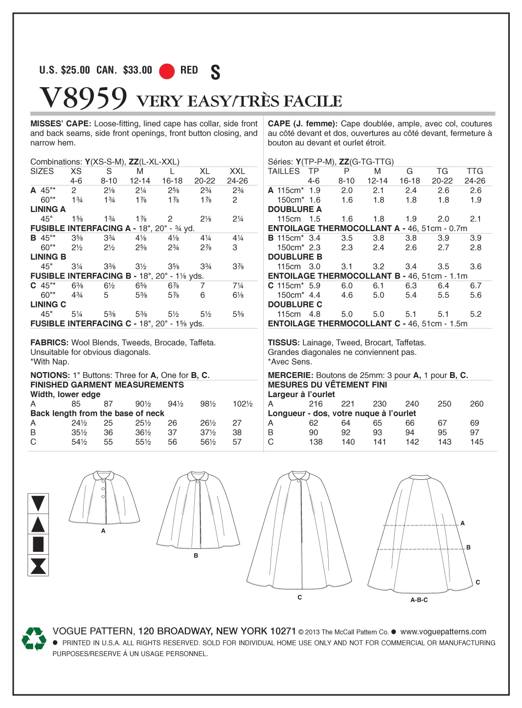 CAPE - V8959