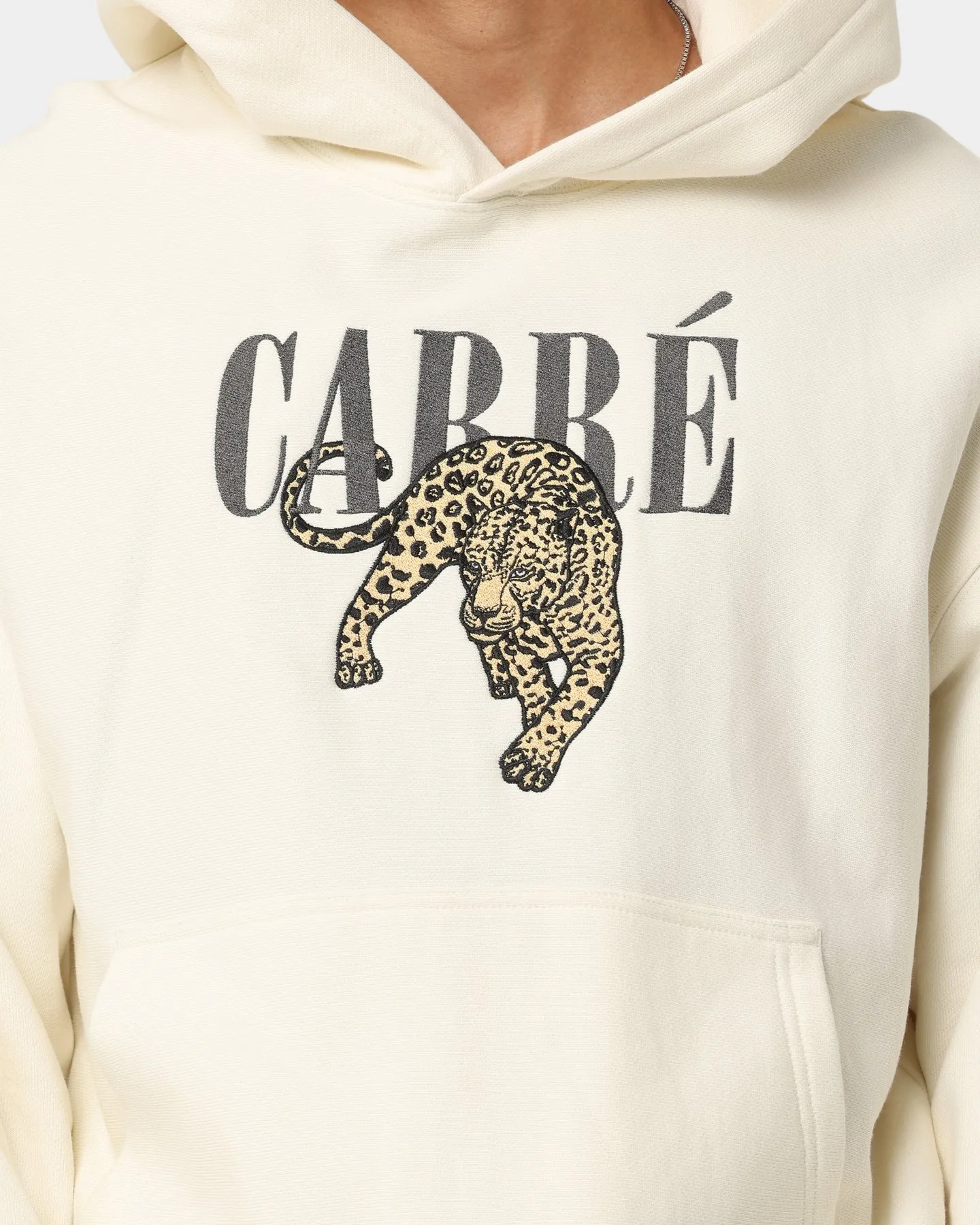 Carré Leo Oversized Hoodie Off White