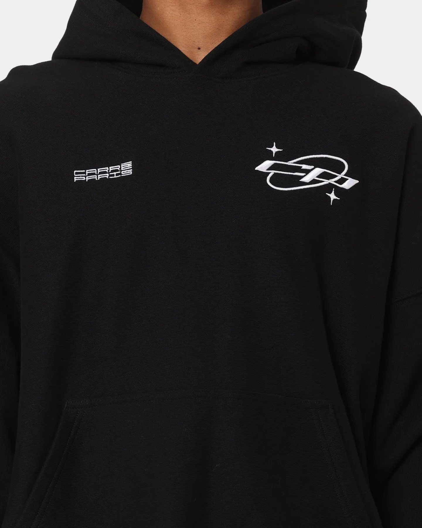 Carré Star Sign Oversized Hoodie Black