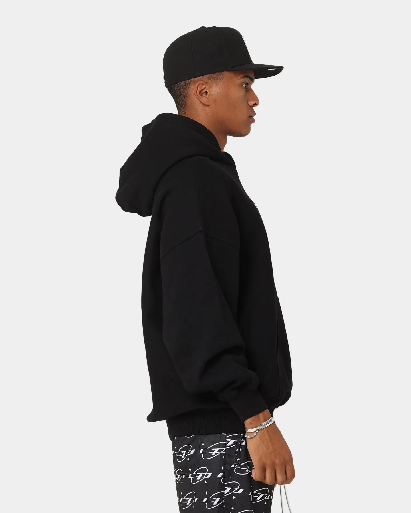 Carré Star Sign Oversized Hoodie Black