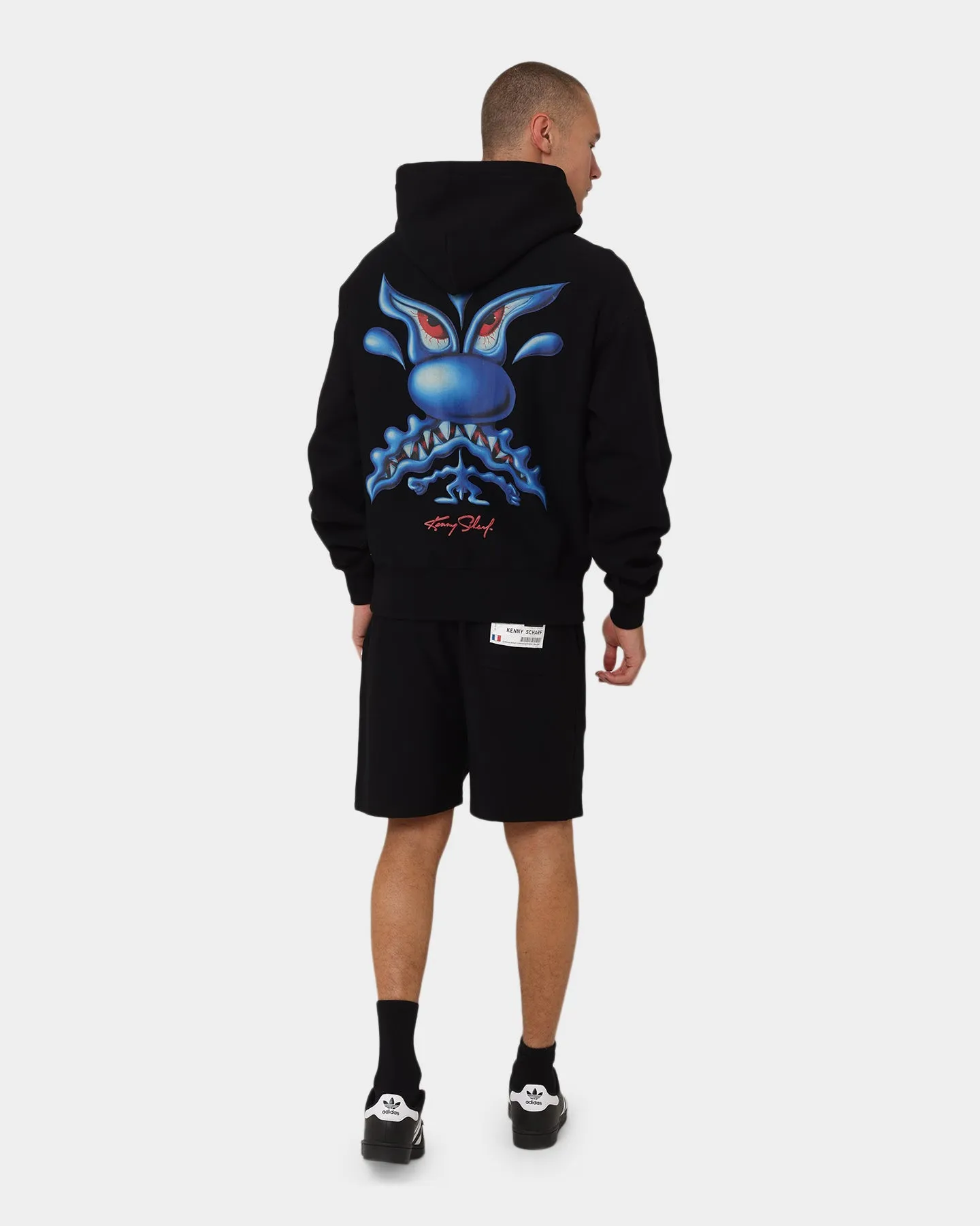 Carré X Kenny Scharf Meanie Oversized Hoodie Black