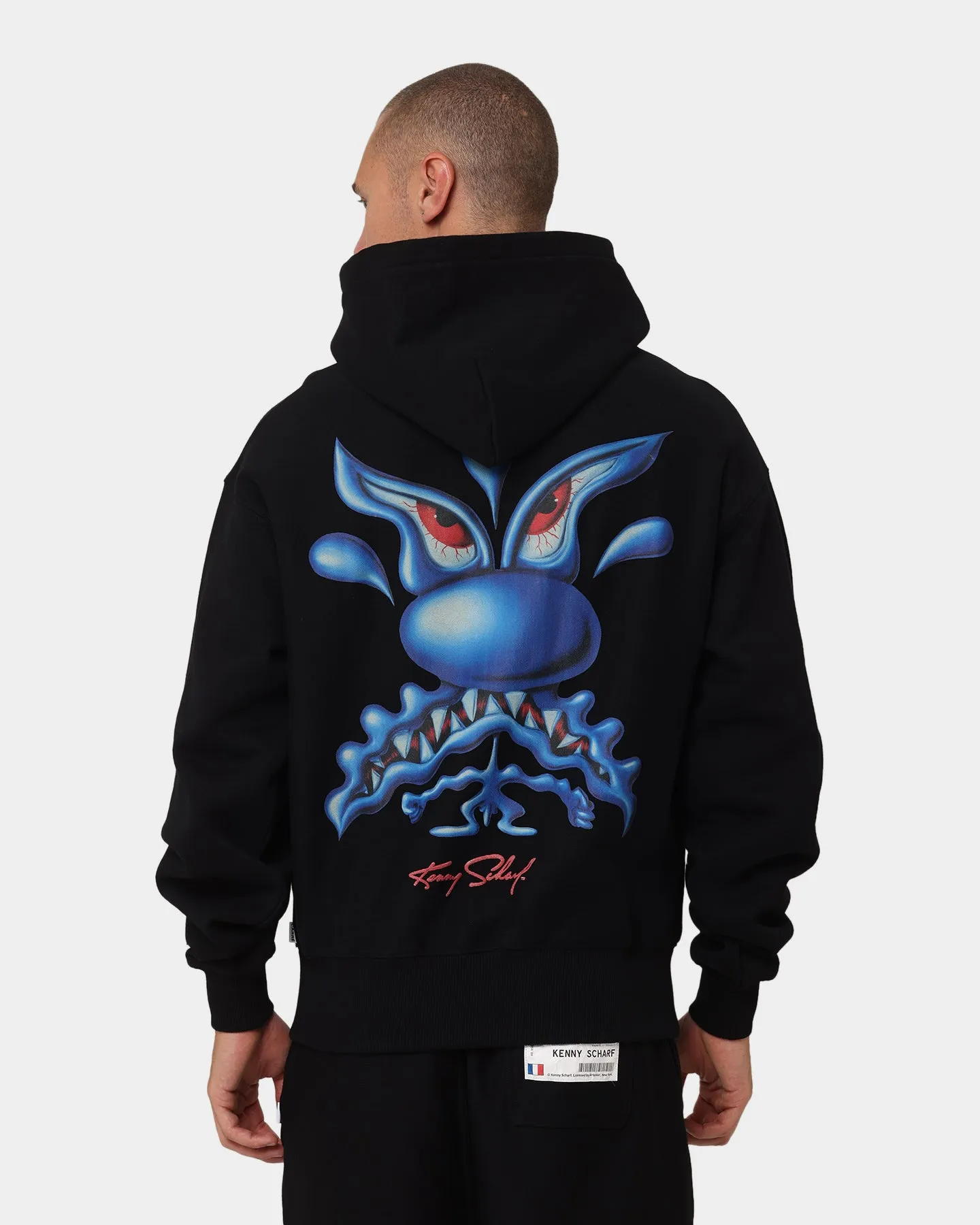 Carré X Kenny Scharf Meanie Oversized Hoodie Black