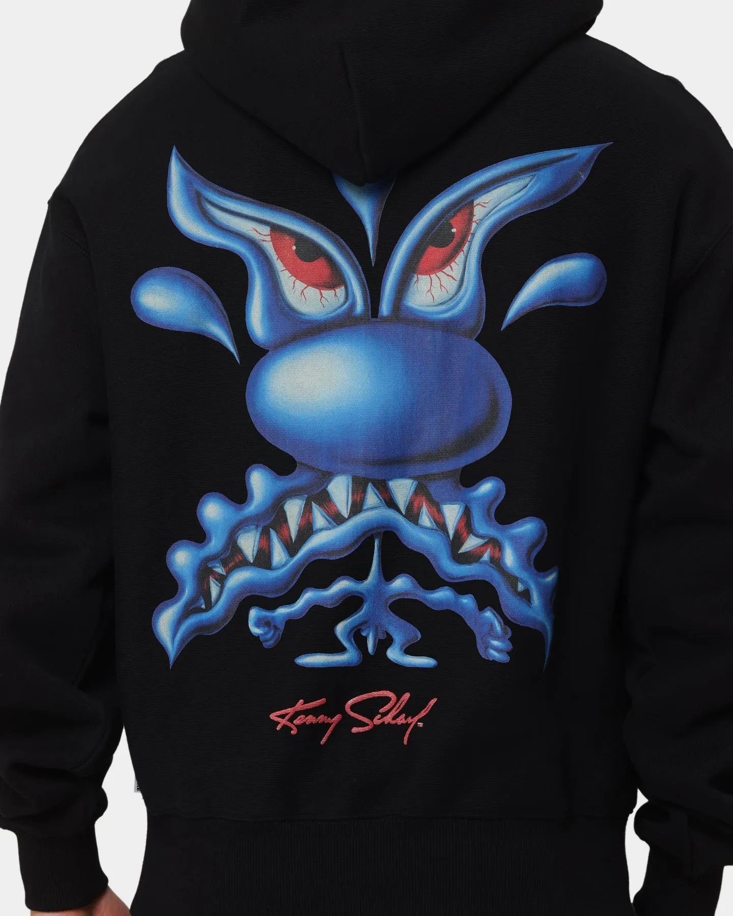 Carré X Kenny Scharf Meanie Oversized Hoodie Black