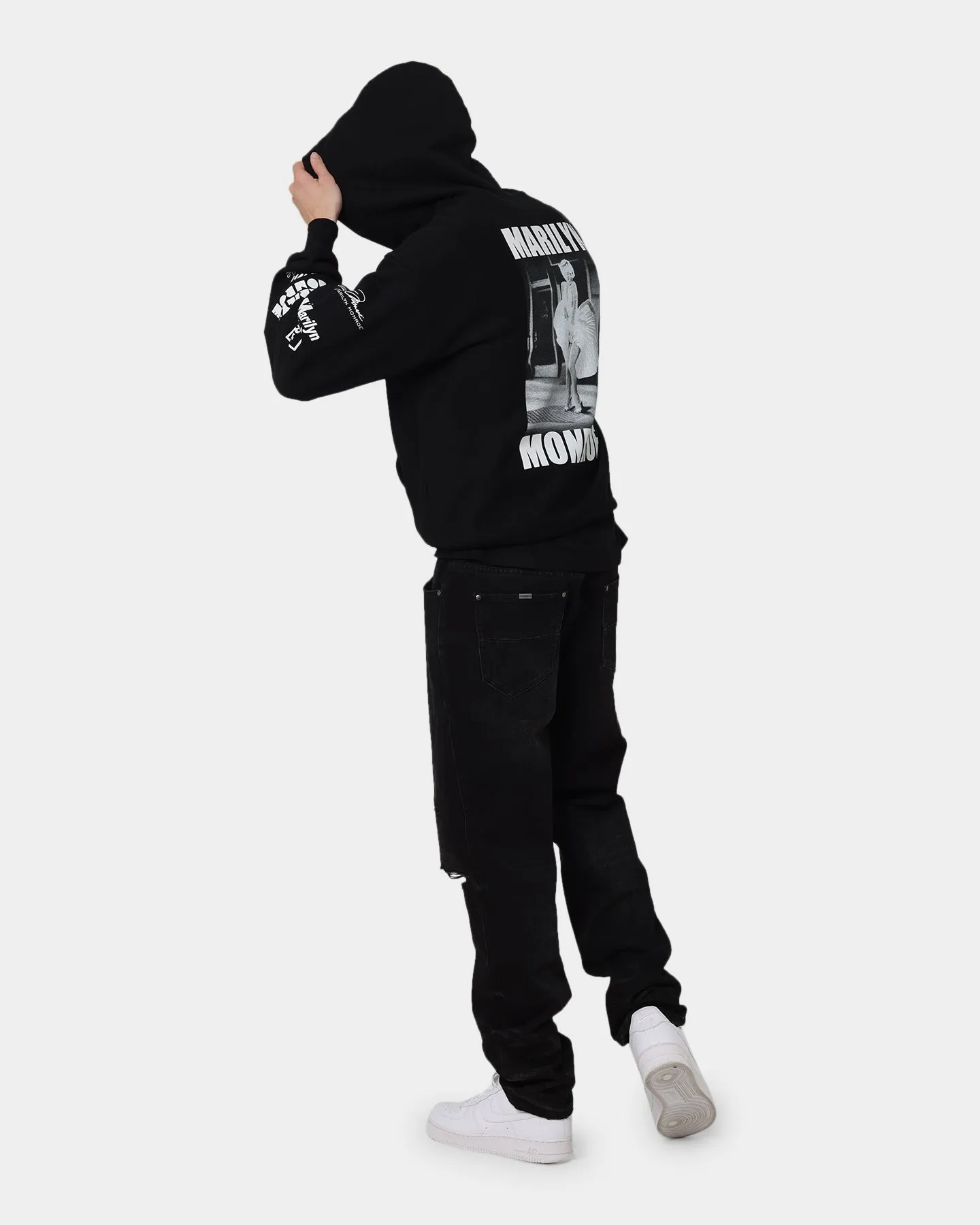Carré X Marilyn Monroe Bold Is Beautiful Hoodie Black