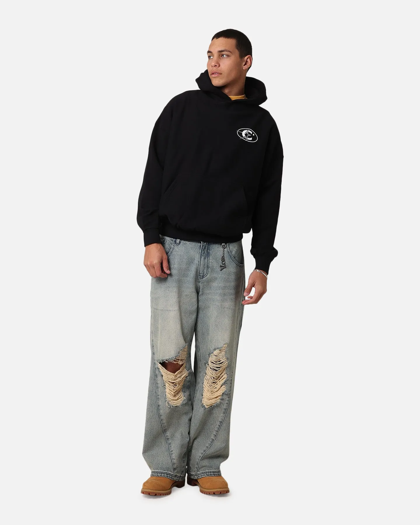 Carre C-Star Stack Hoodie Black