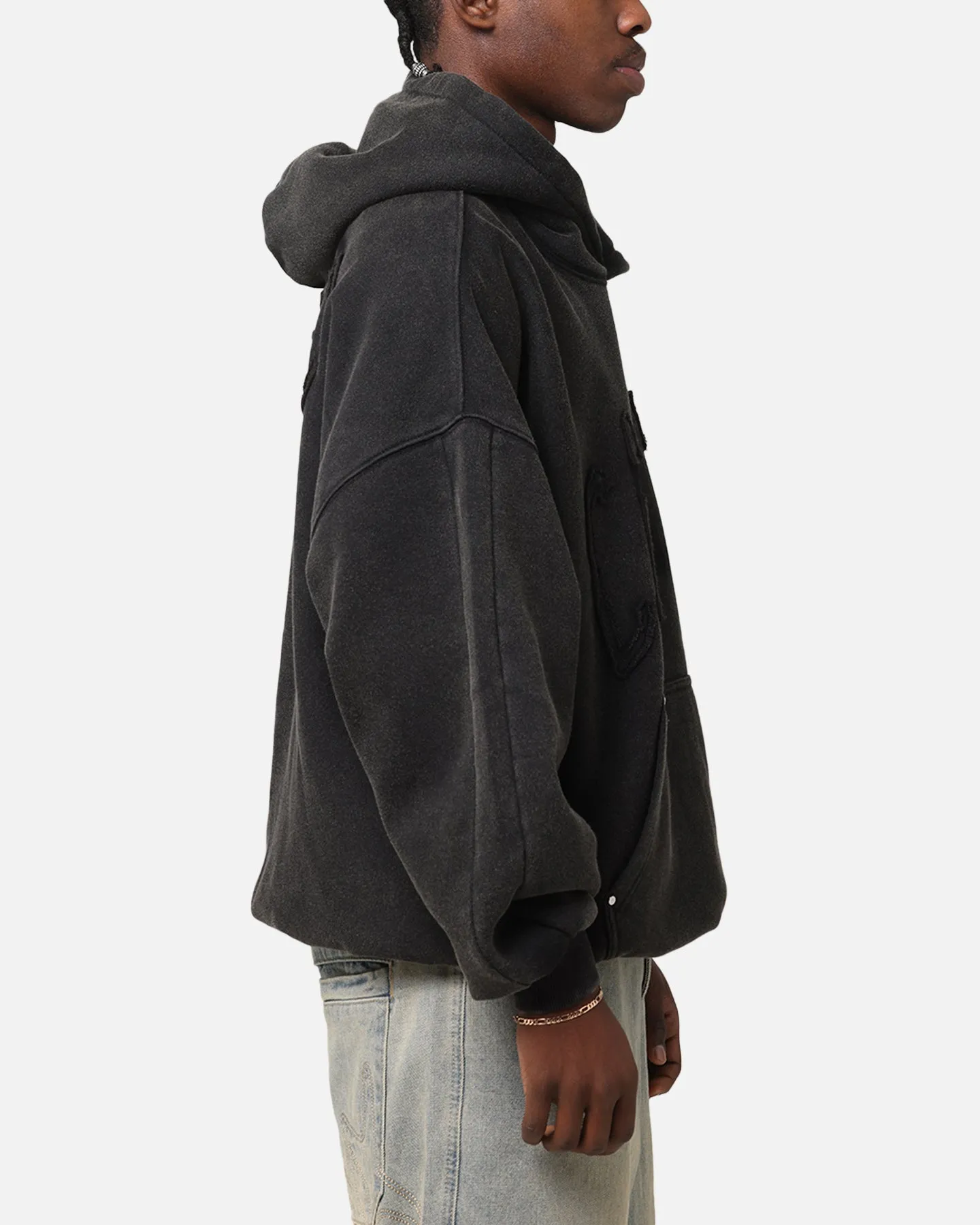 Carre Con-Star Hoodie Washed Black