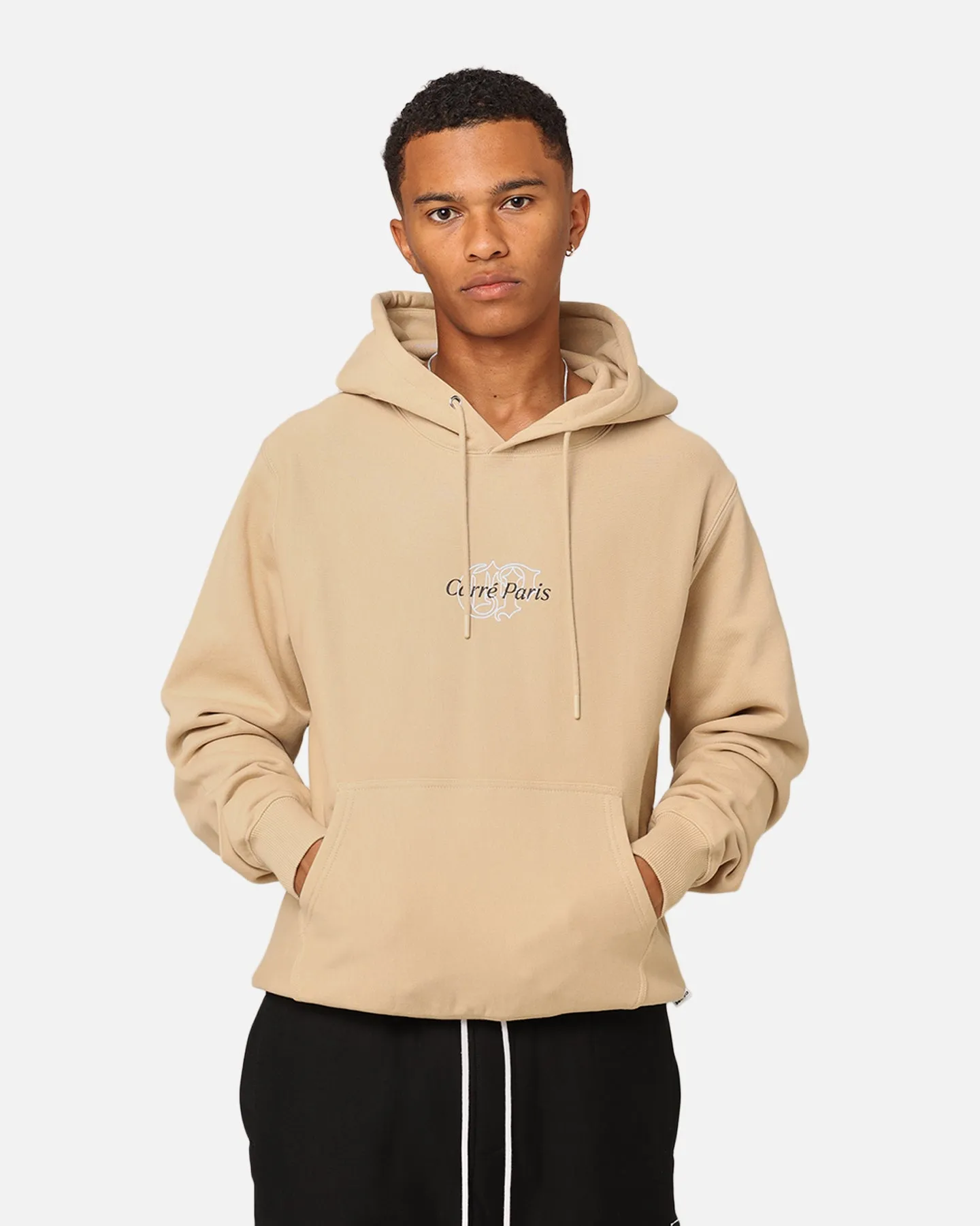 Carre Fallen Hoodie Stone