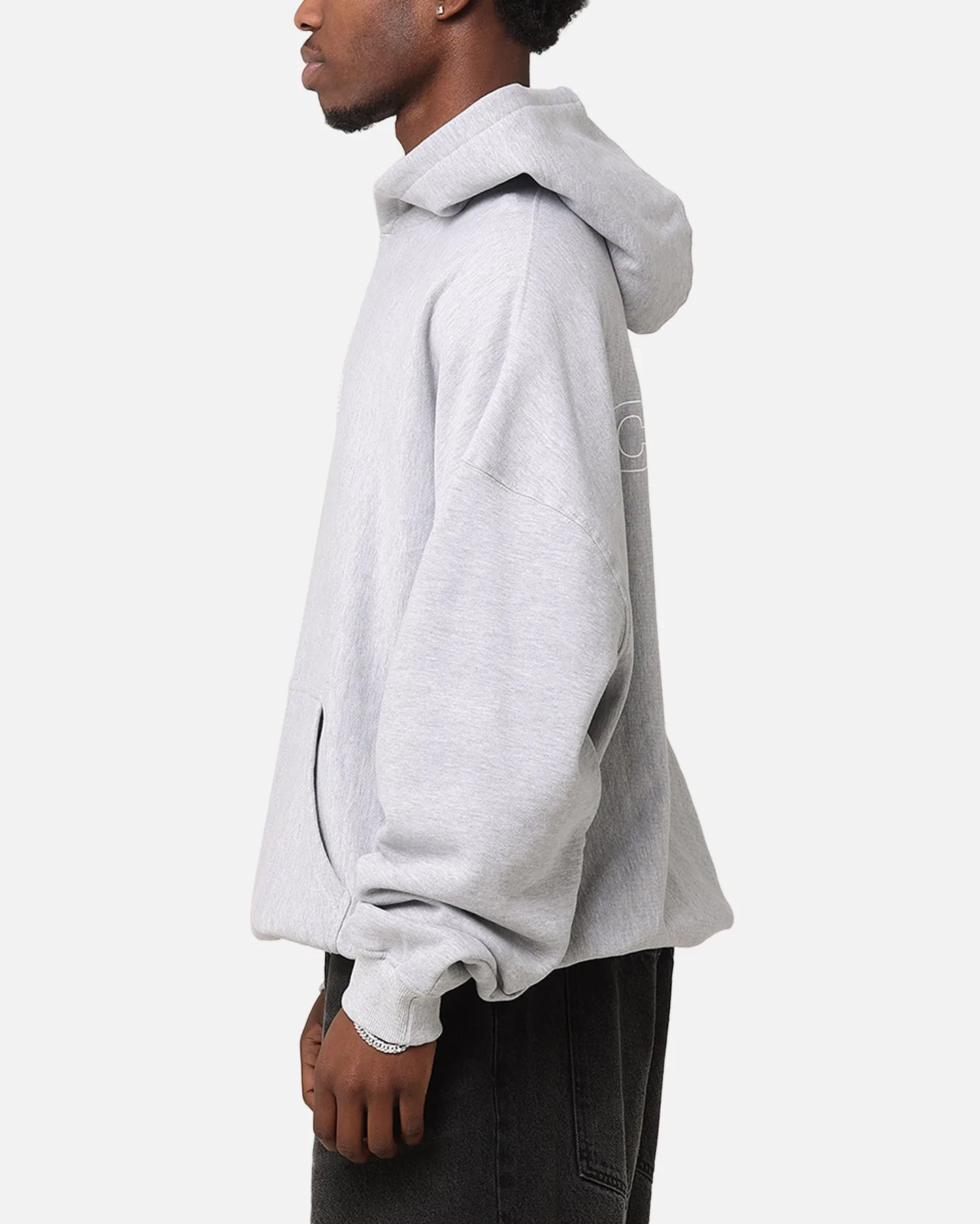 Carre Out Motion Hoodie Light Marle
