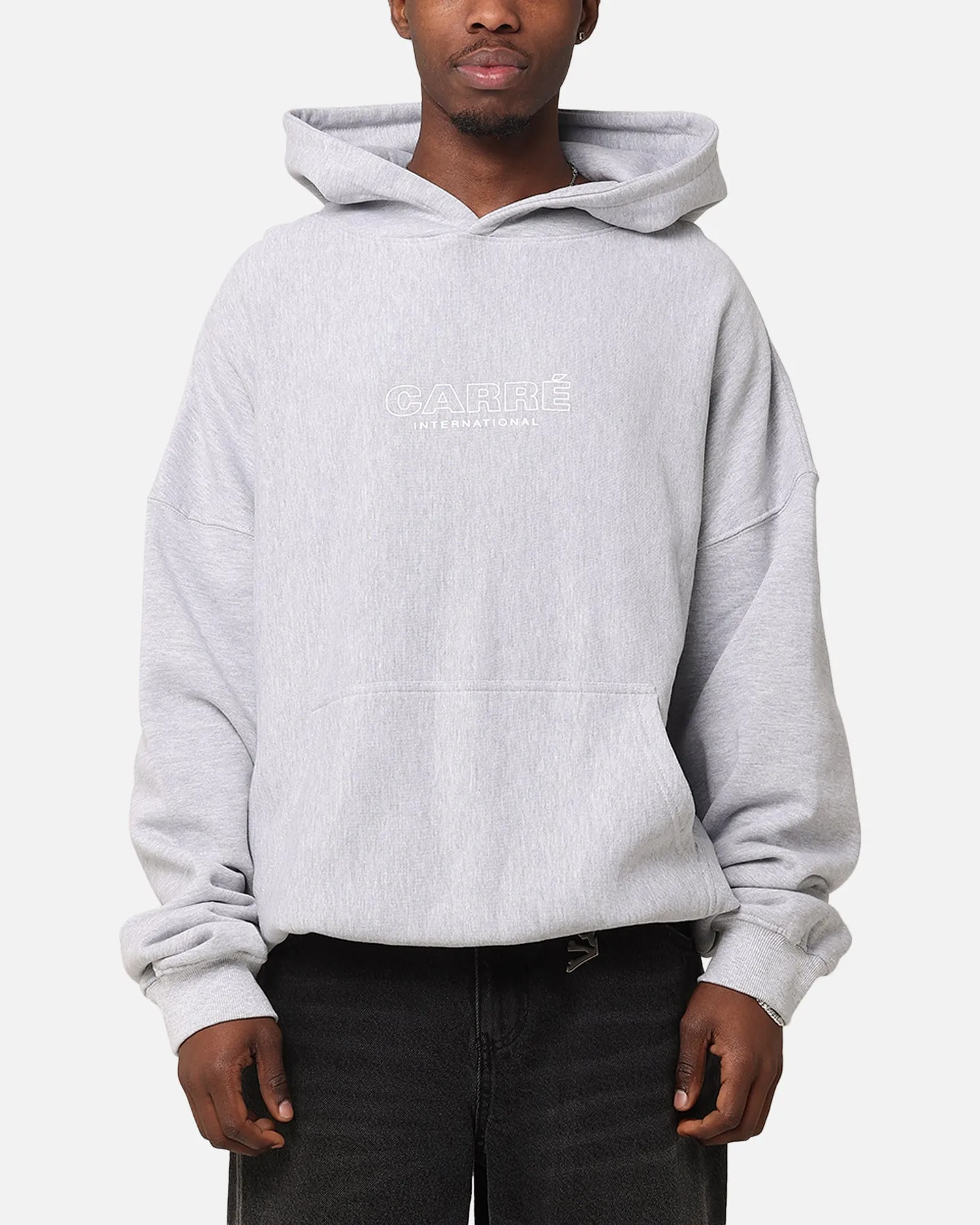 Carre Out Motion Hoodie Light Marle