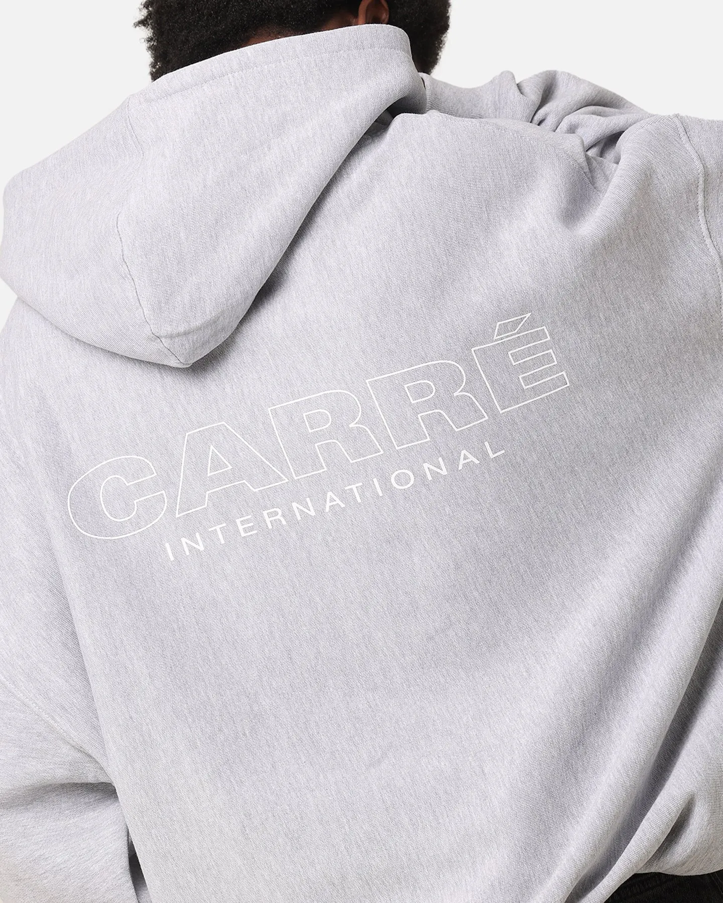 Carre Out Motion Hoodie Light Marle