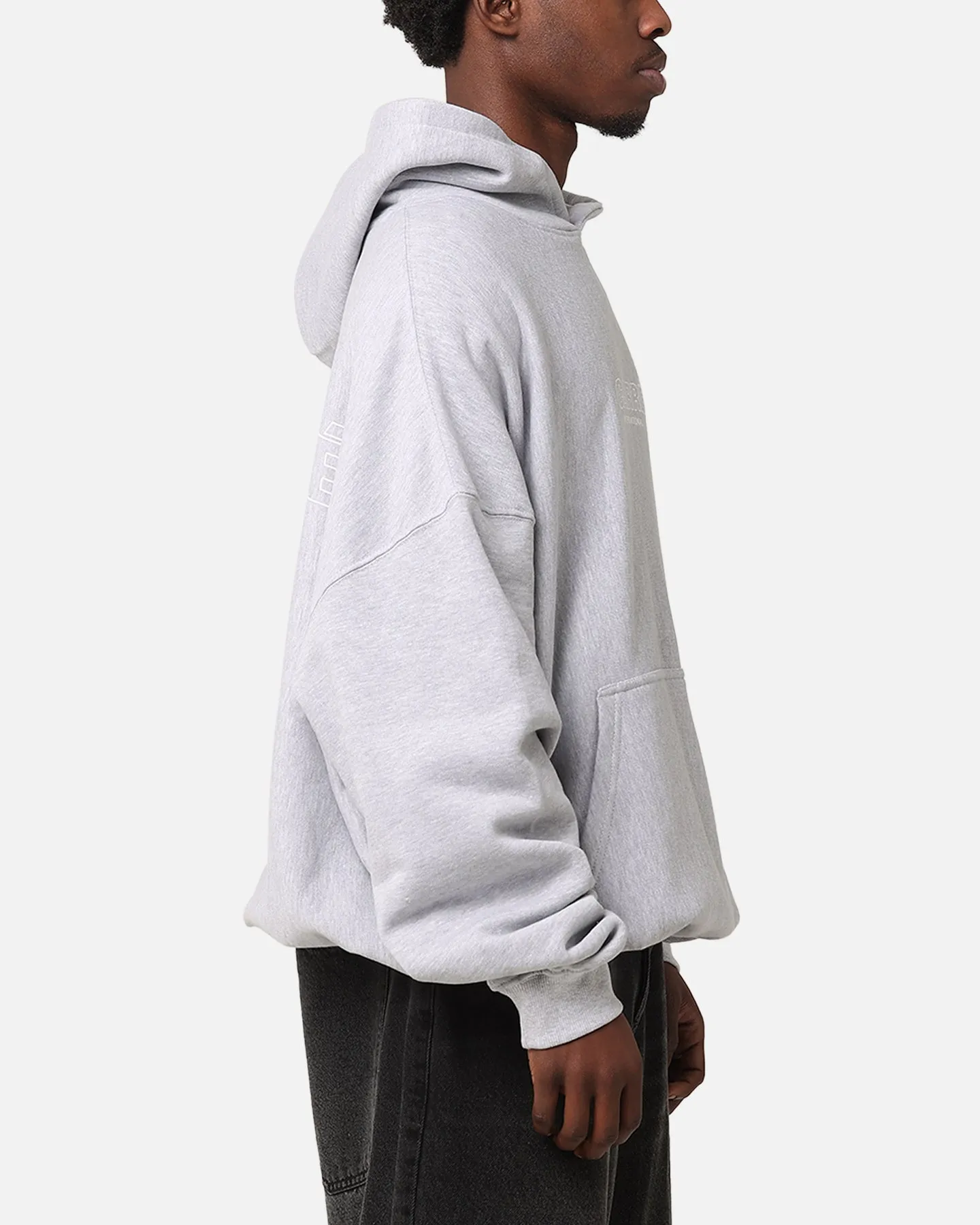 Carre Out Motion Hoodie Light Marle