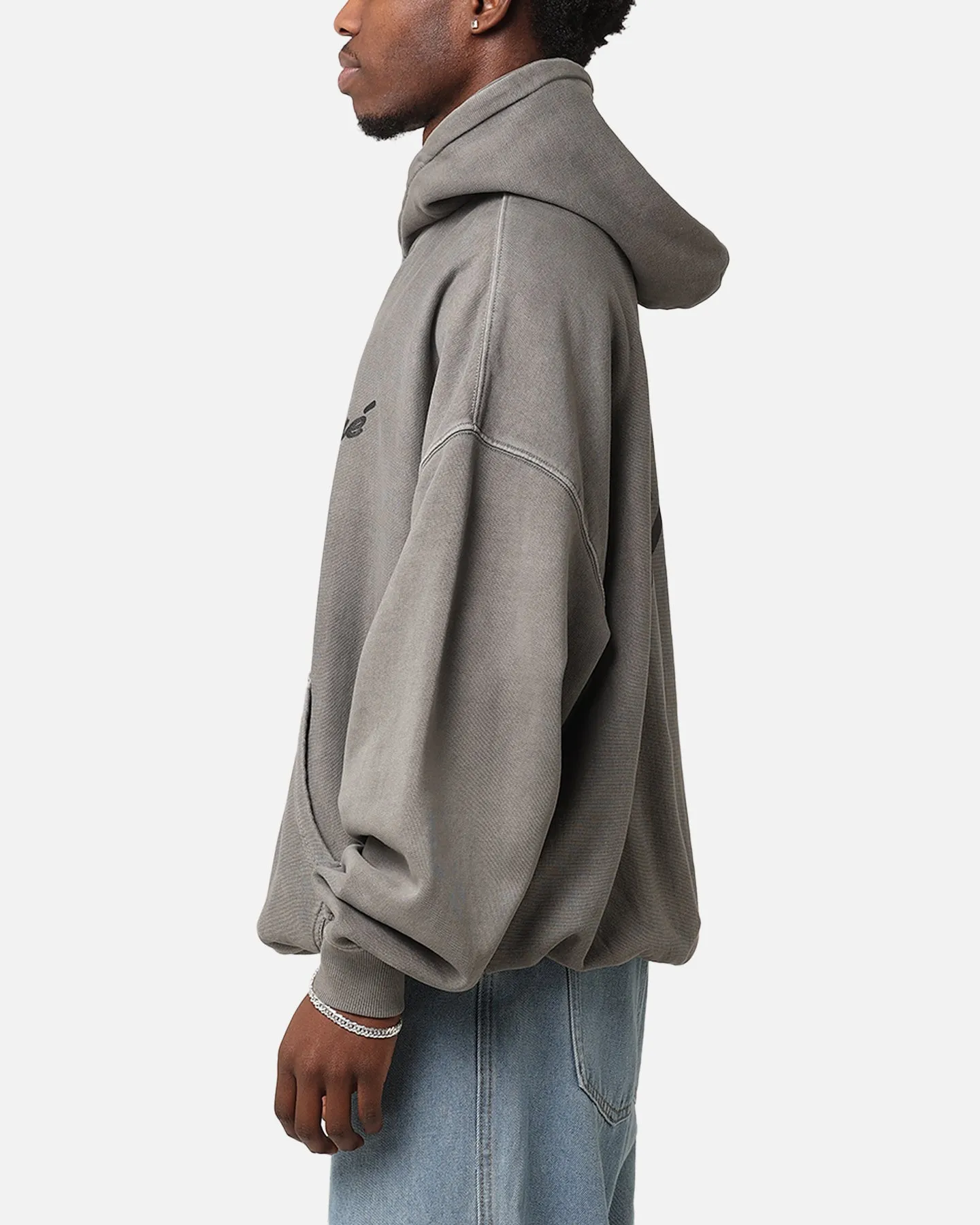 Carre Swifty Hoodie Washed Charcoal