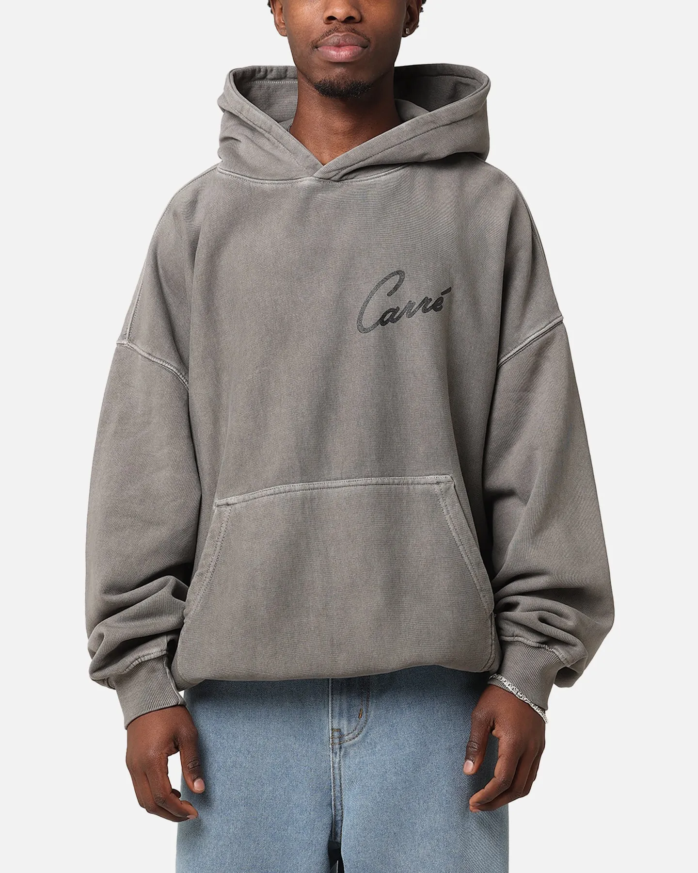Carre Swifty Hoodie Washed Charcoal