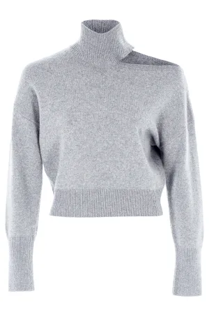 Cashmere Open Shoulder Jumper