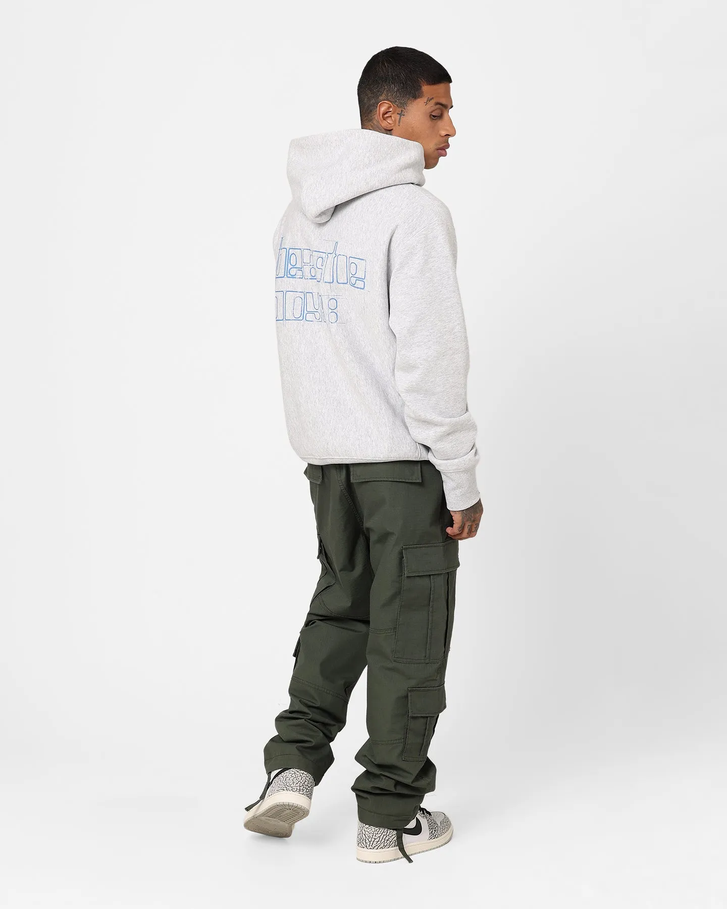 Champion X Beastie Boys Logo Hoodie Oxford Heather