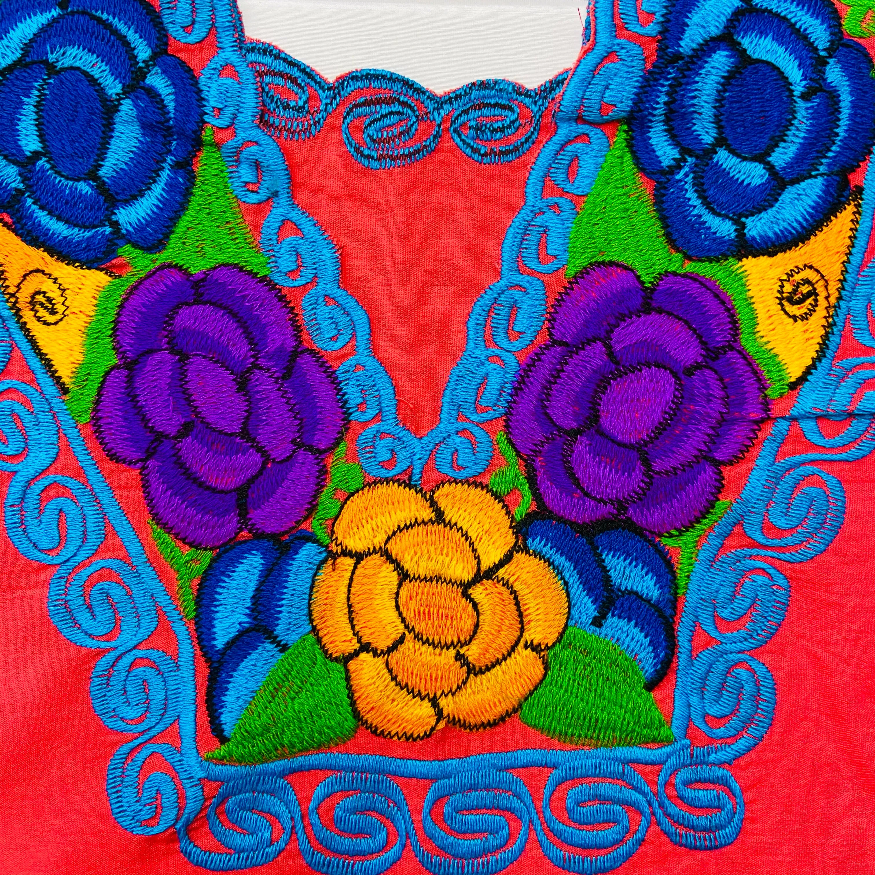Chiapas Embroider Top- Plus Size