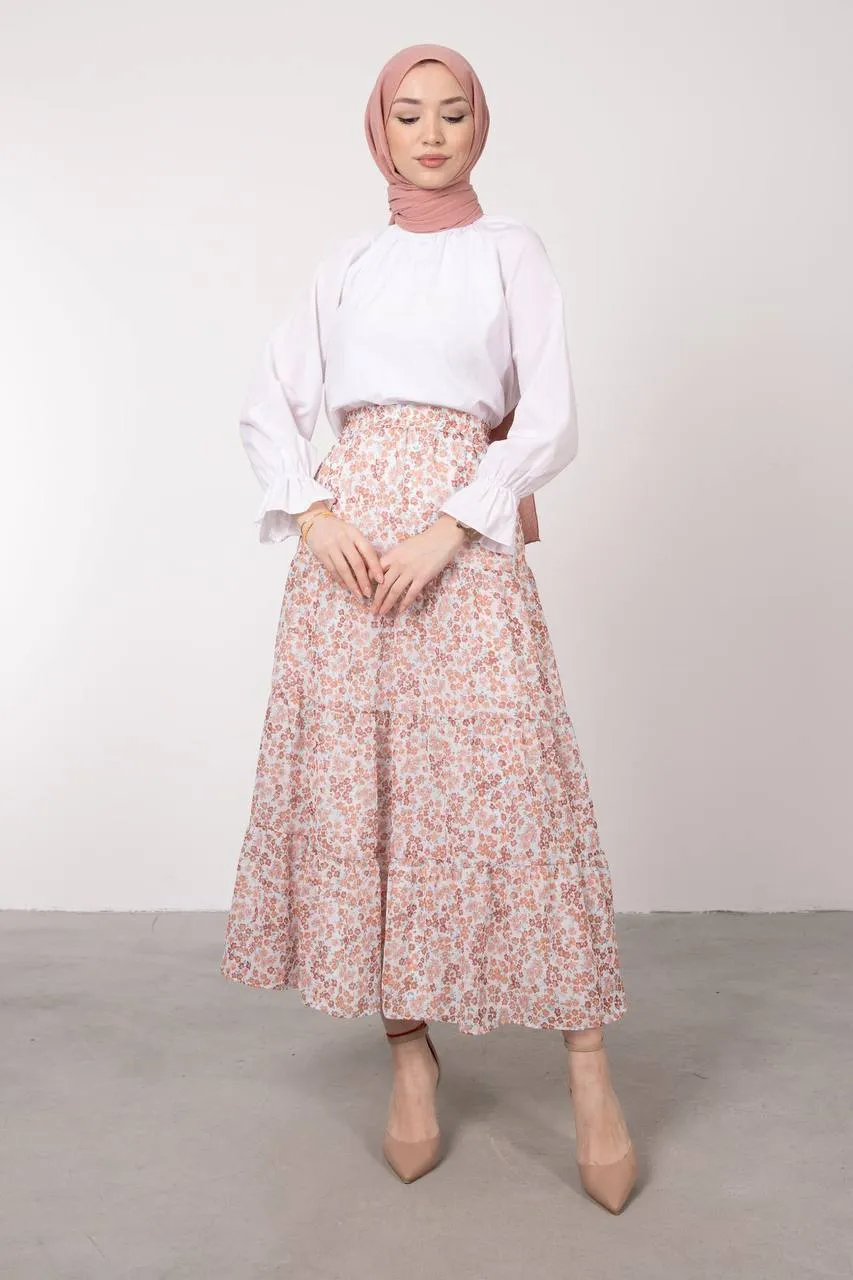 Chiffon Skirt - Elastic waist || S23