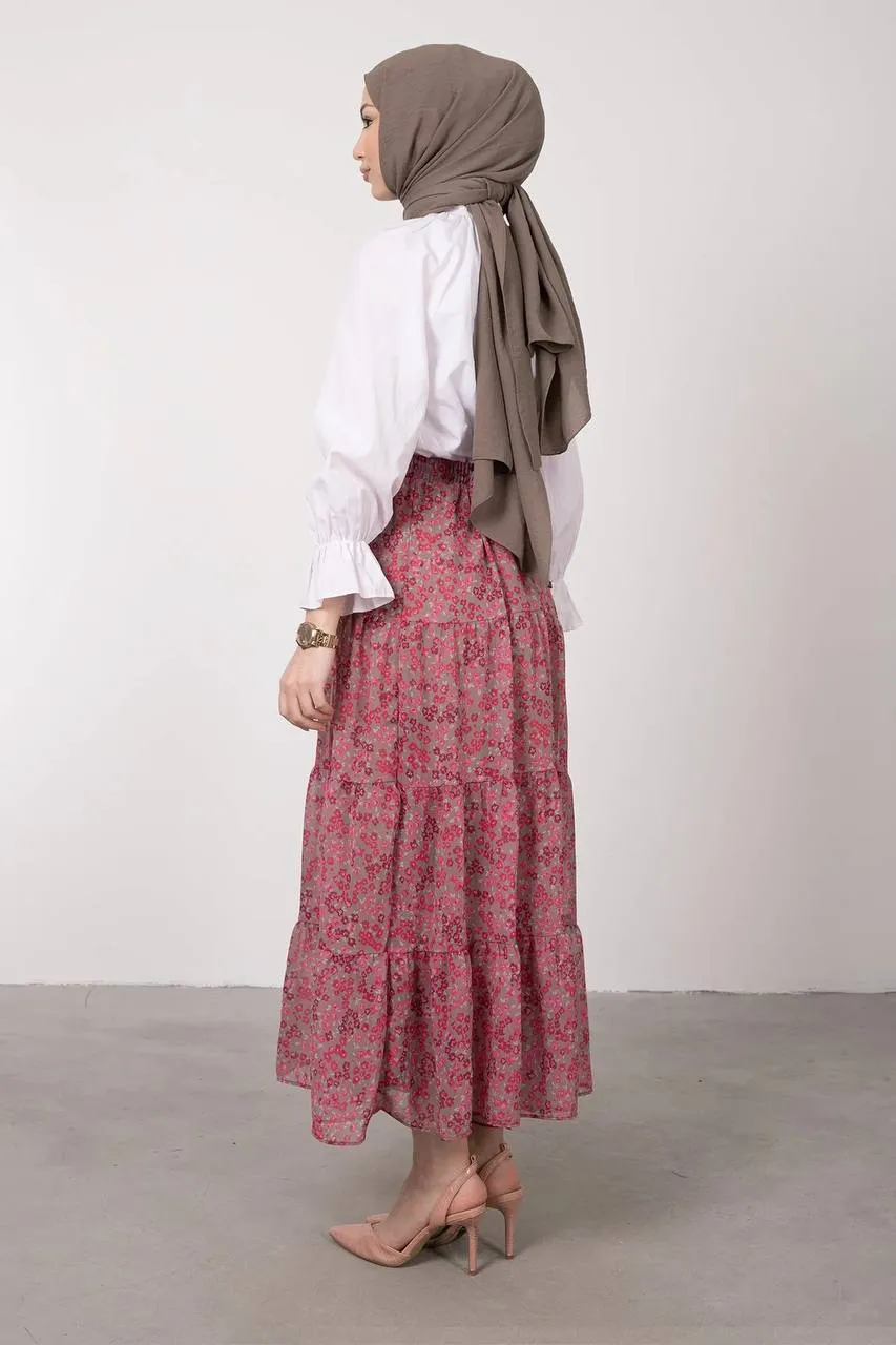 Chiffon Skirt - Elastic waist || S23