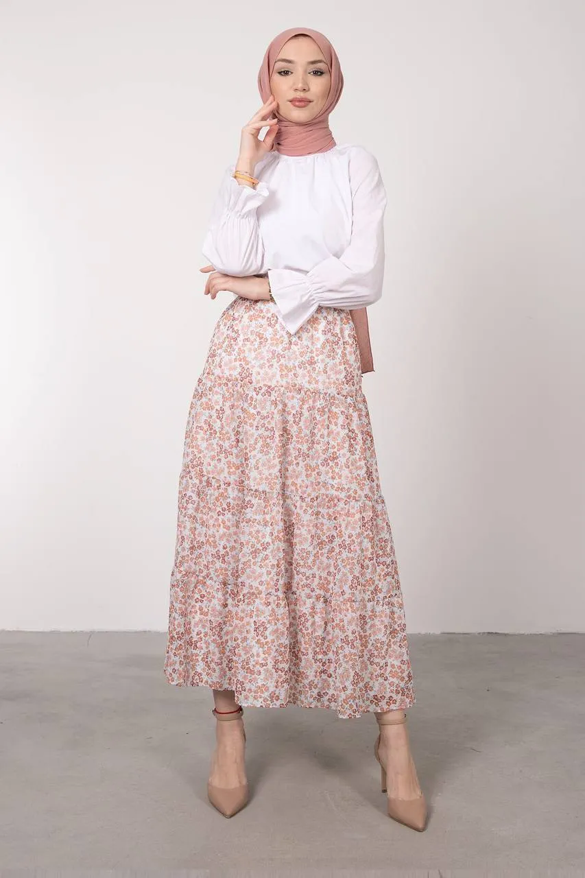 Chiffon Skirt - Elastic waist || S23