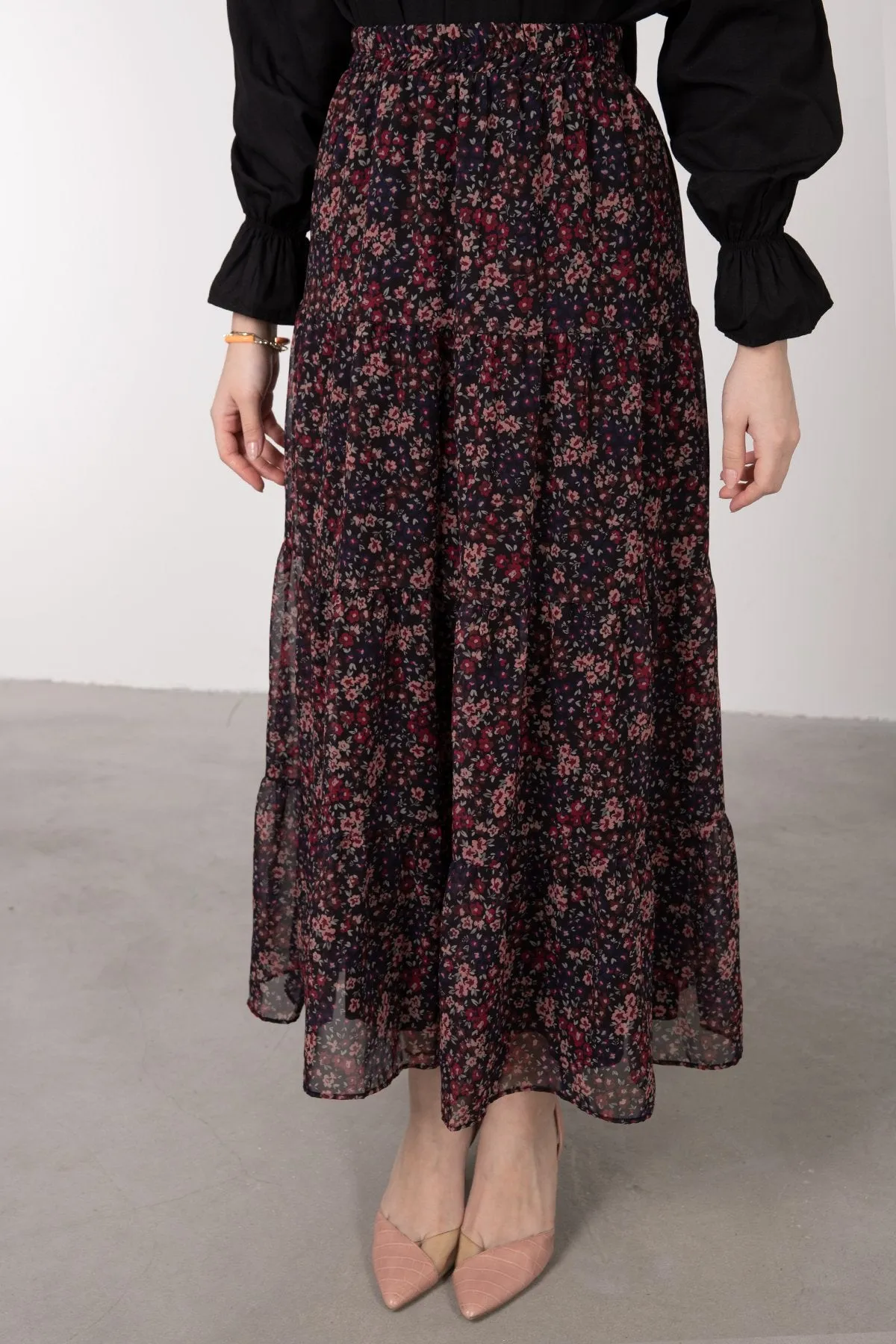 Chiffon Skirt - Elastic waist || S23