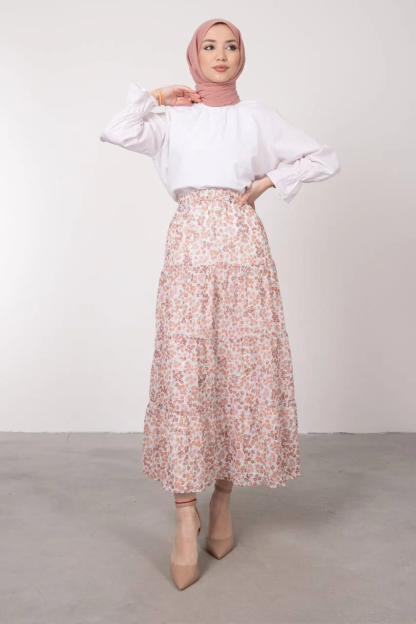 Chiffon Skirt - Elastic waist || S23