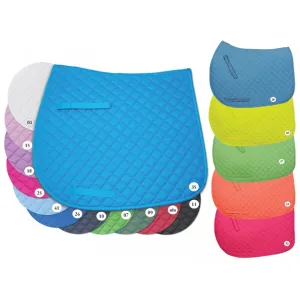 Colour Burst English Saddle Pad