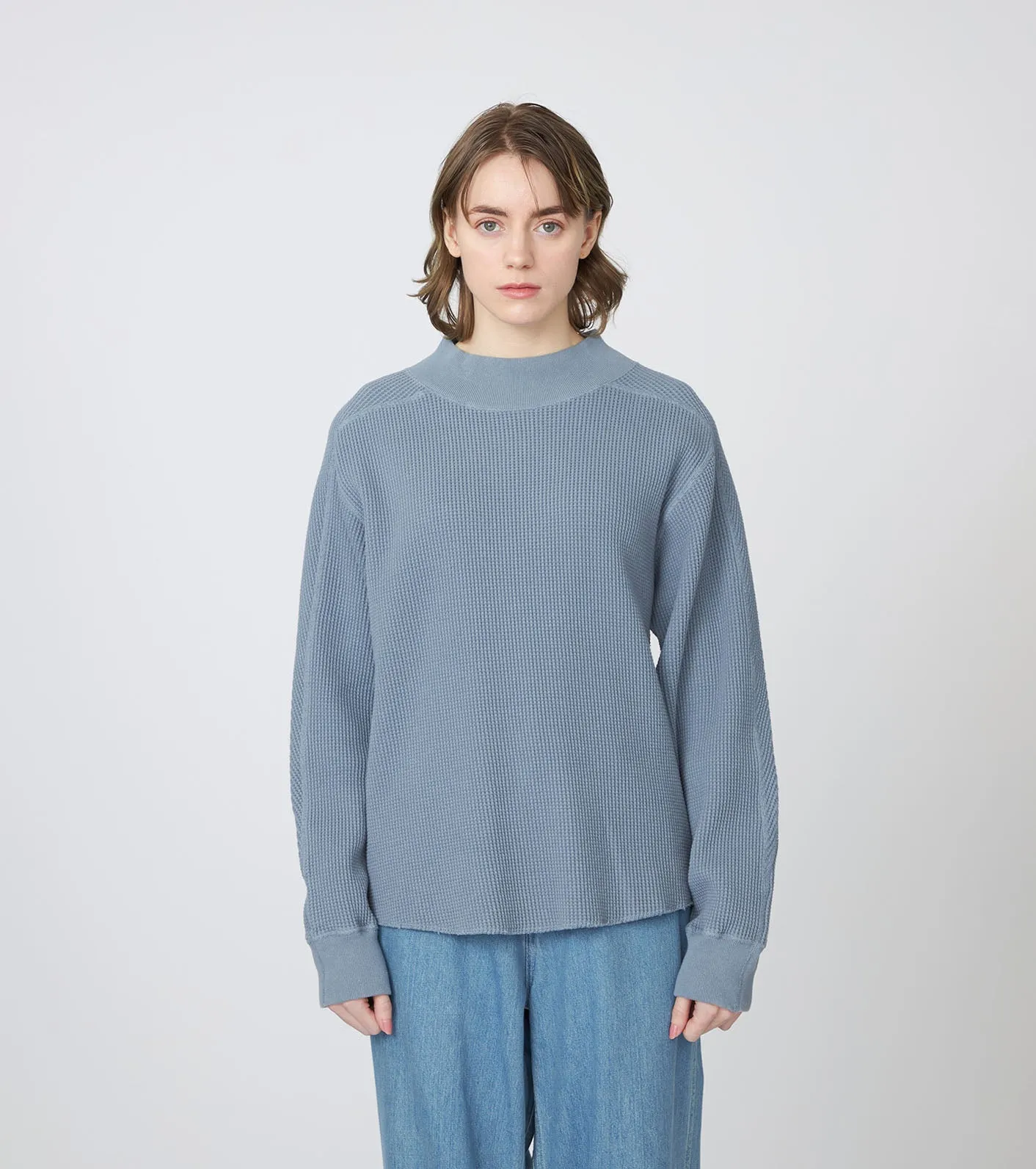 [Coming Soon]Mock Neck Thermal Sweat