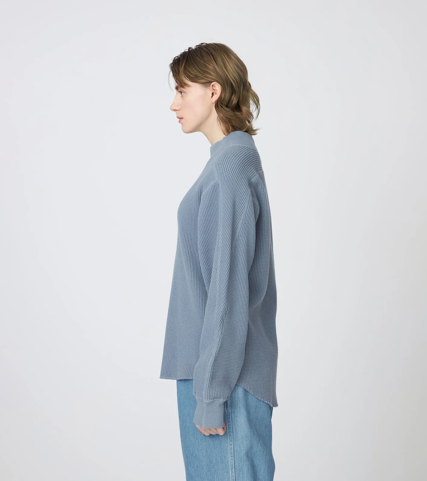 [Coming Soon]Mock Neck Thermal Sweat