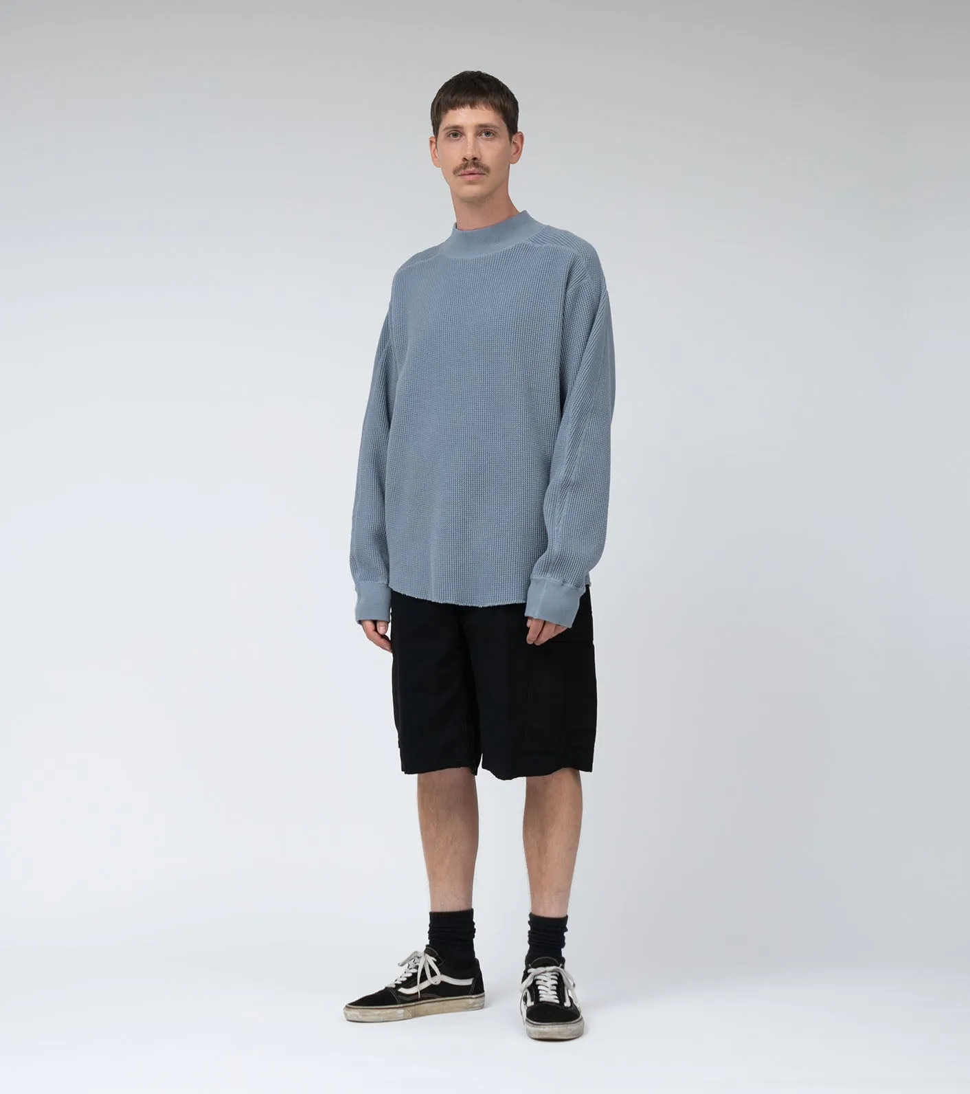 [Coming Soon]Mock Neck Thermal Sweat