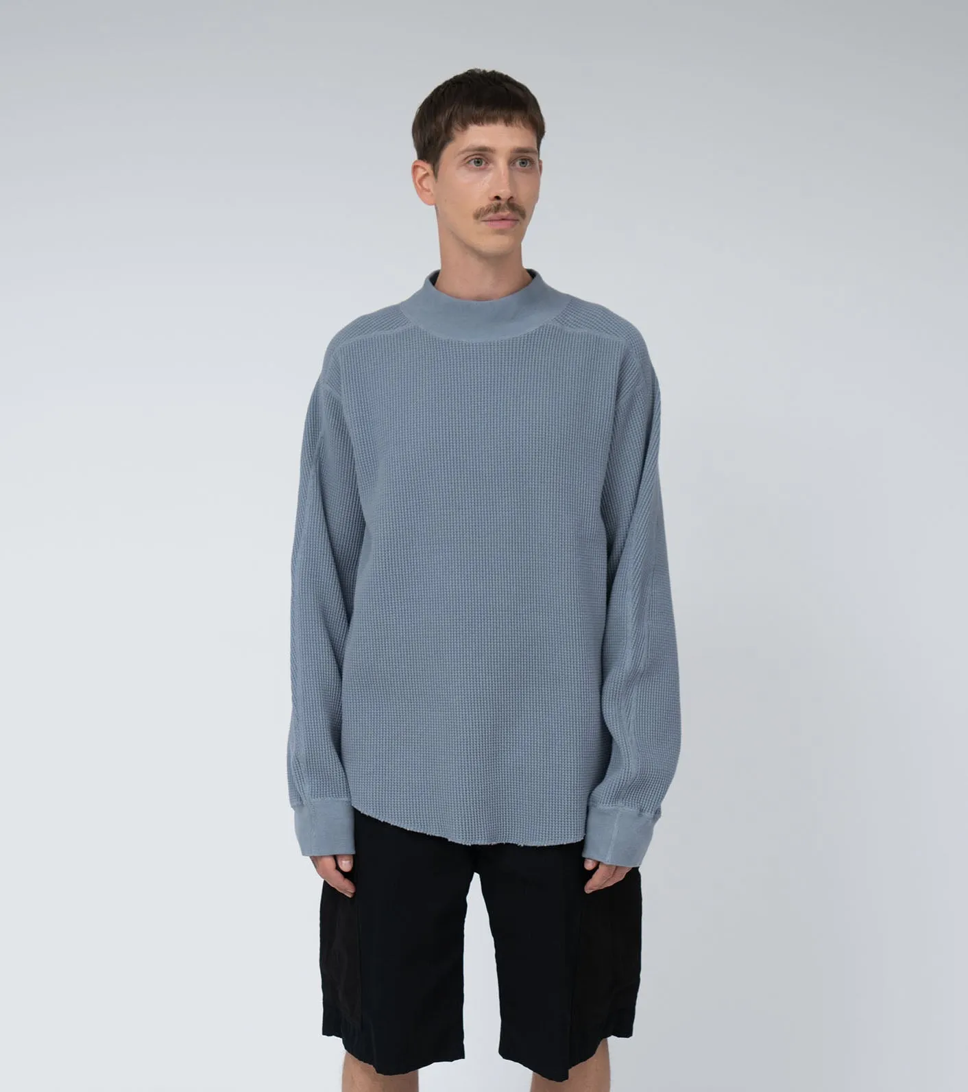 [Coming Soon]Mock Neck Thermal Sweat