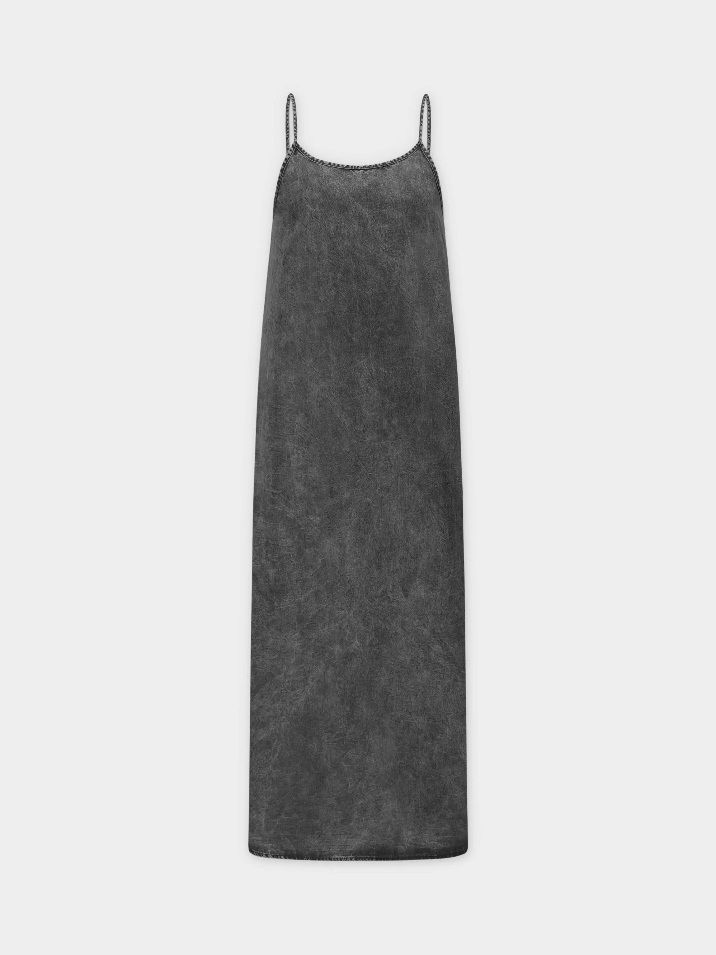 Crew Neck Jumper-Washed Black Denim